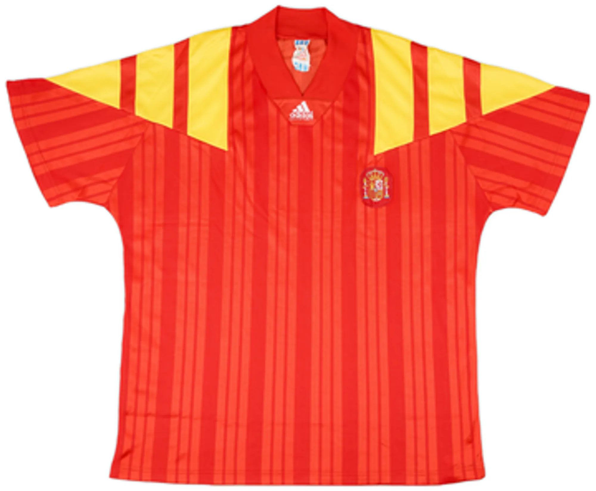 adidas Spain Mens SS Home Shirt 1992