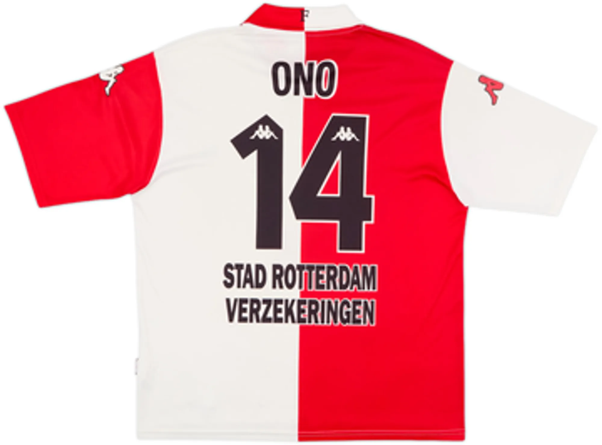 Kappa Feyenoord Mens SS Home Shirt 2001/02