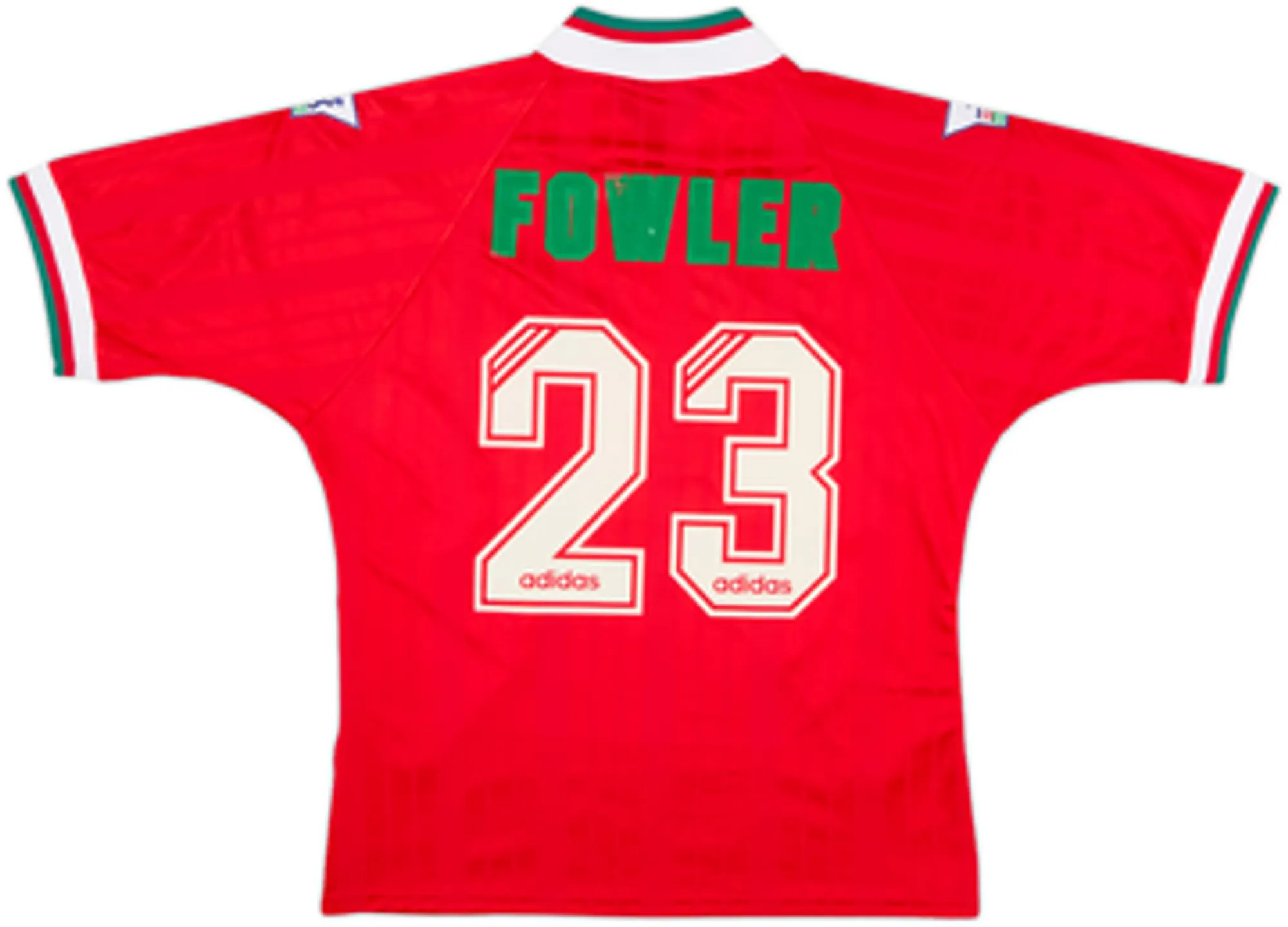 adidas Liverpool Mens SS Home Shirt 1993/95