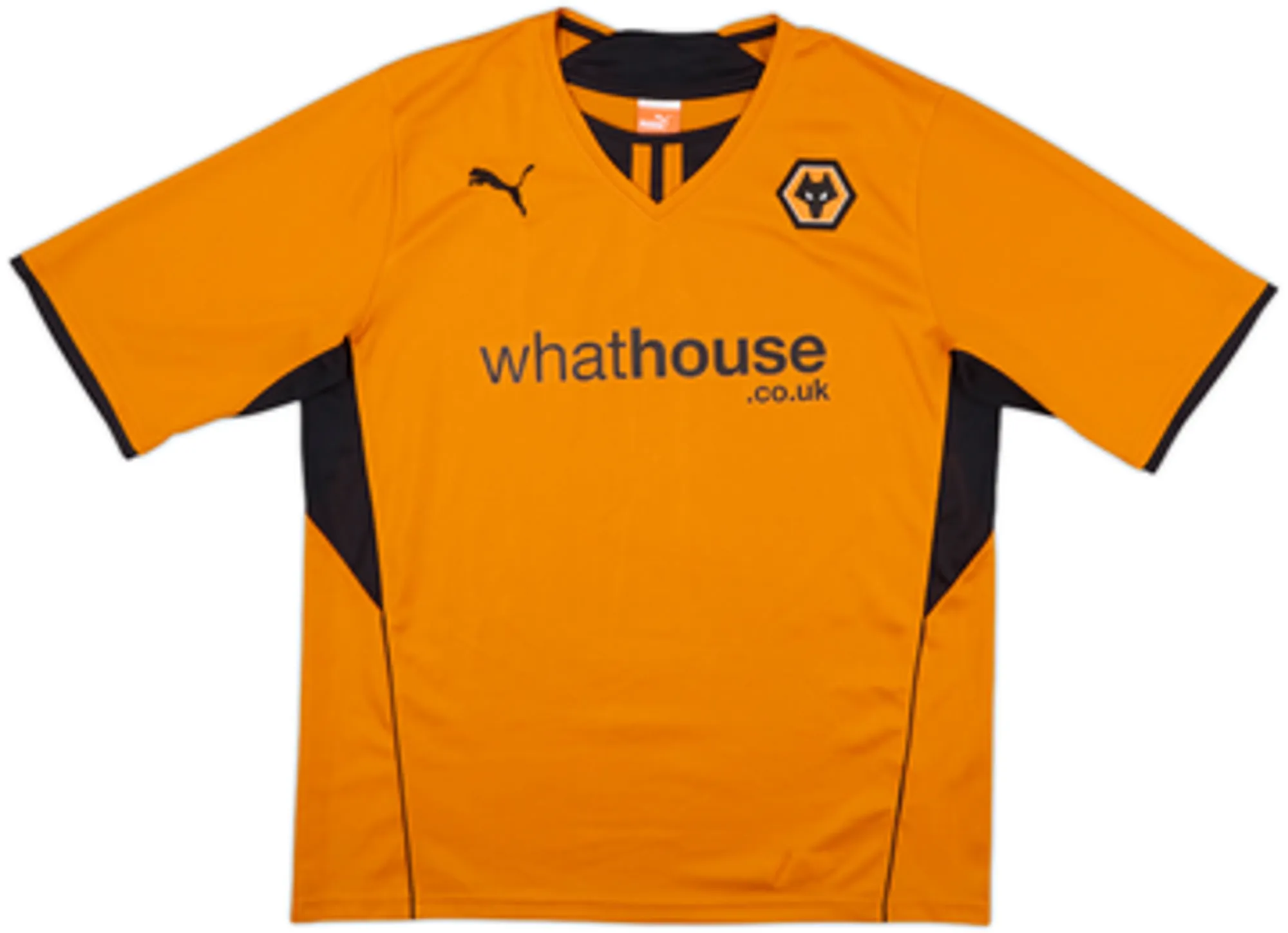 Puma Wolverhampton Wanderers Mens SS Home Shirt 2013/14