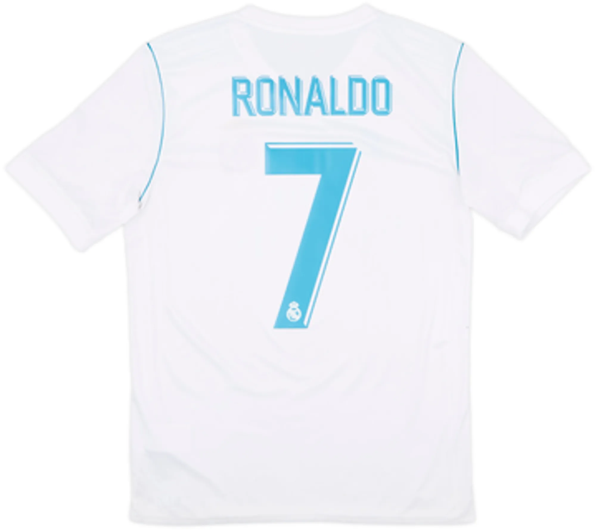 adidas Real Madrid Boys SS Home Shirt 2017/18