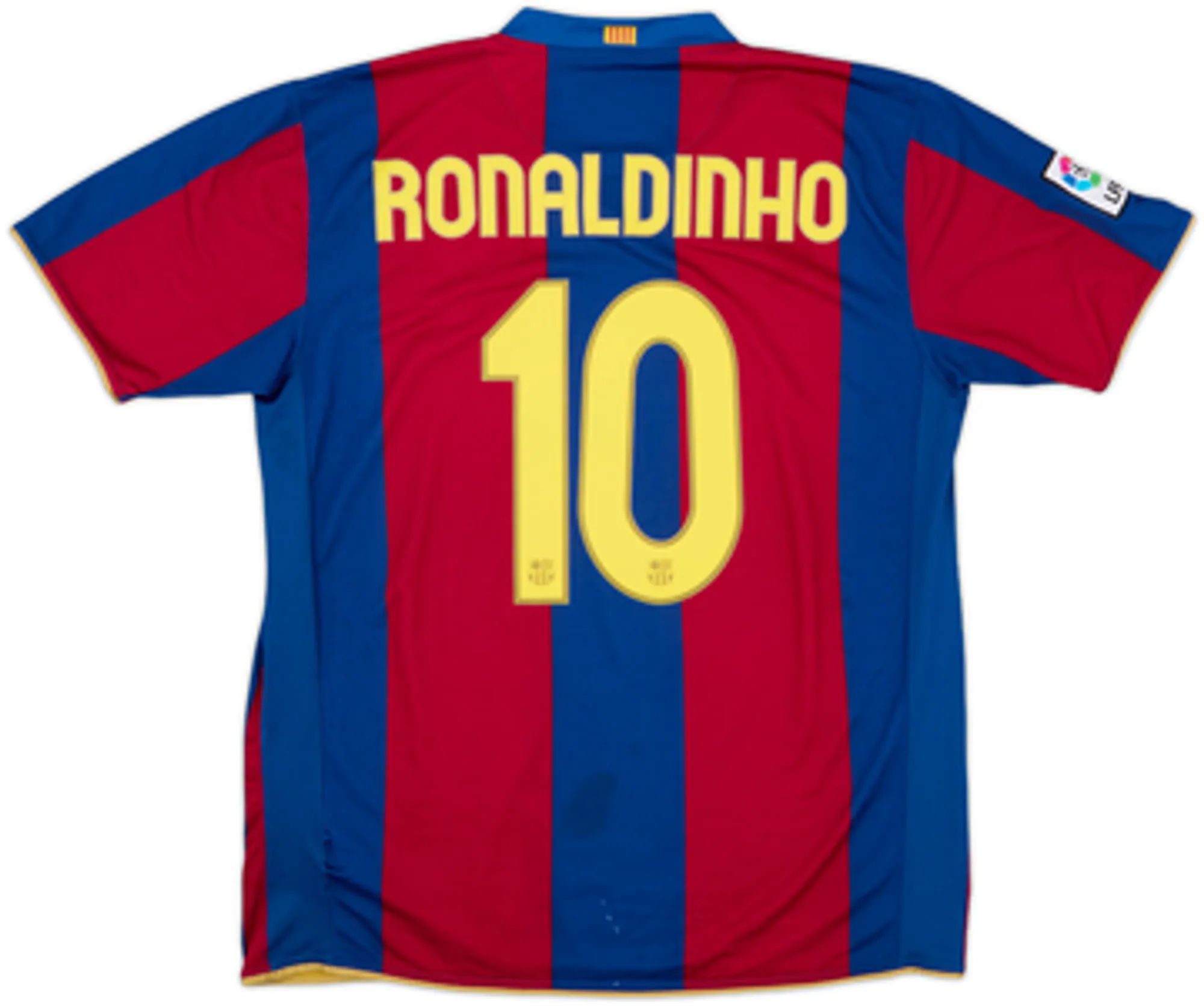 Nike Barcelona Mens SS Home Shirt 2007/08