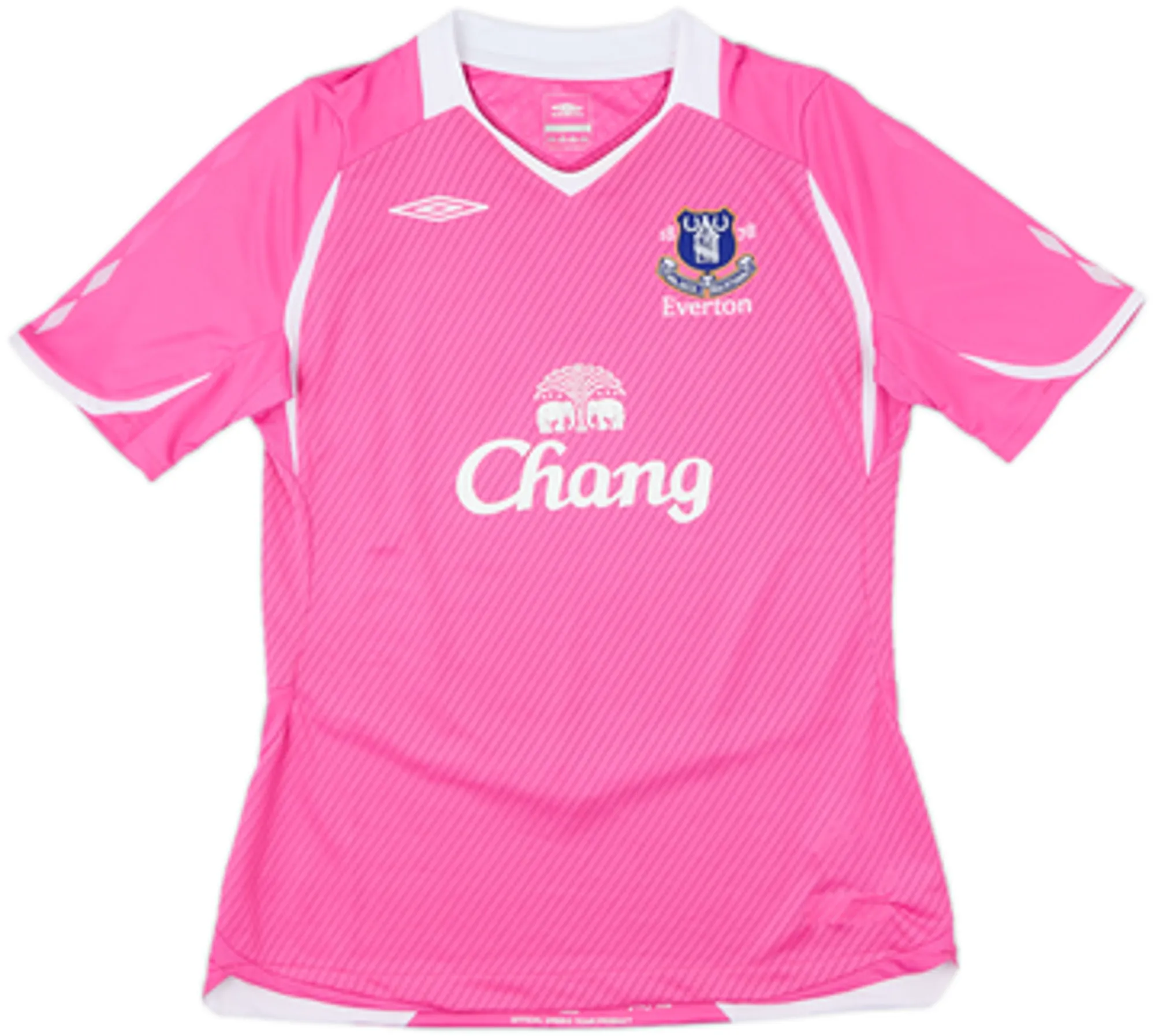 Umbro Everton Womens SS Home Shirt 2008/09