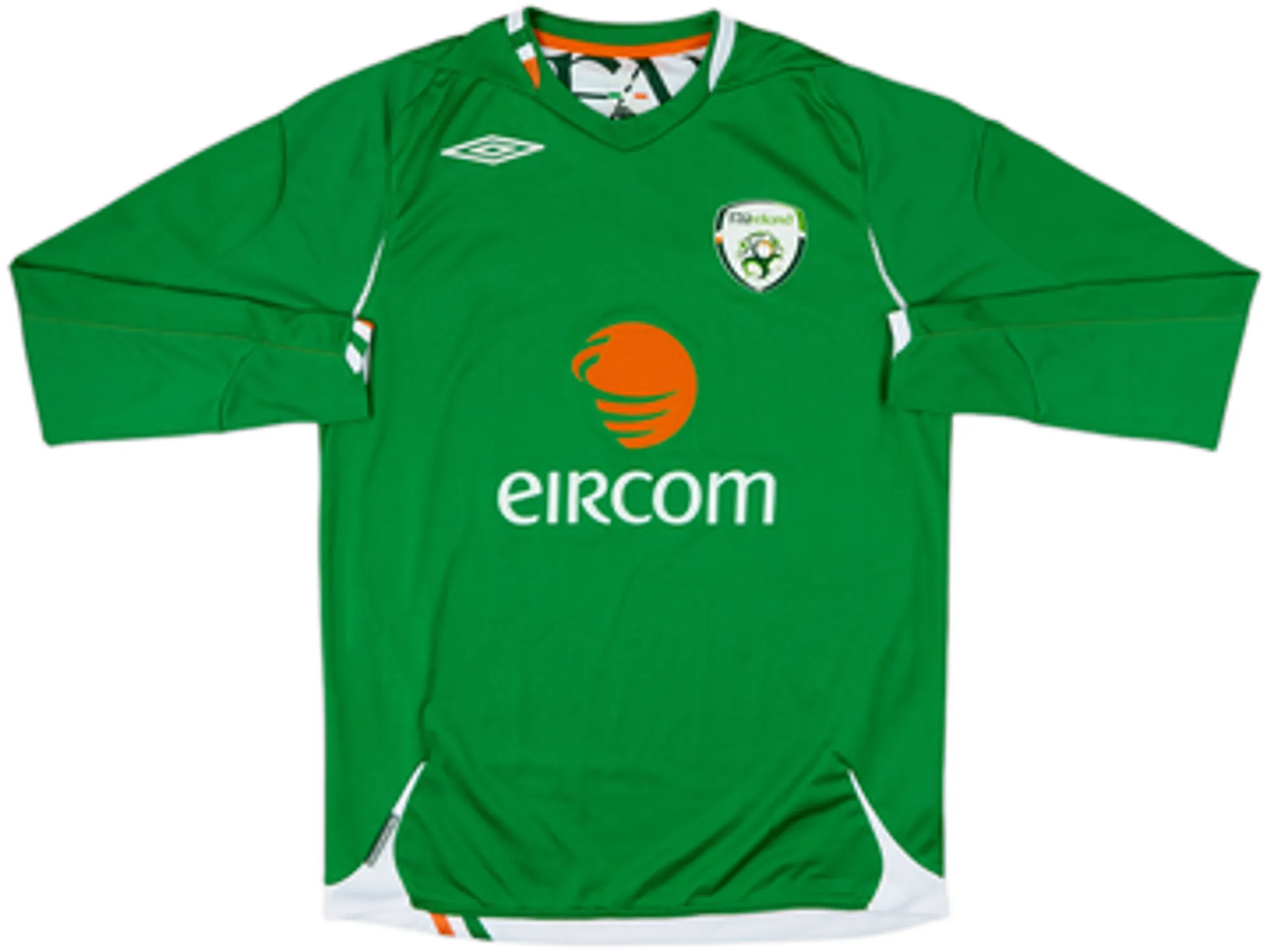 Umbro Republic of Ireland Mens LS Home Shirt 2006