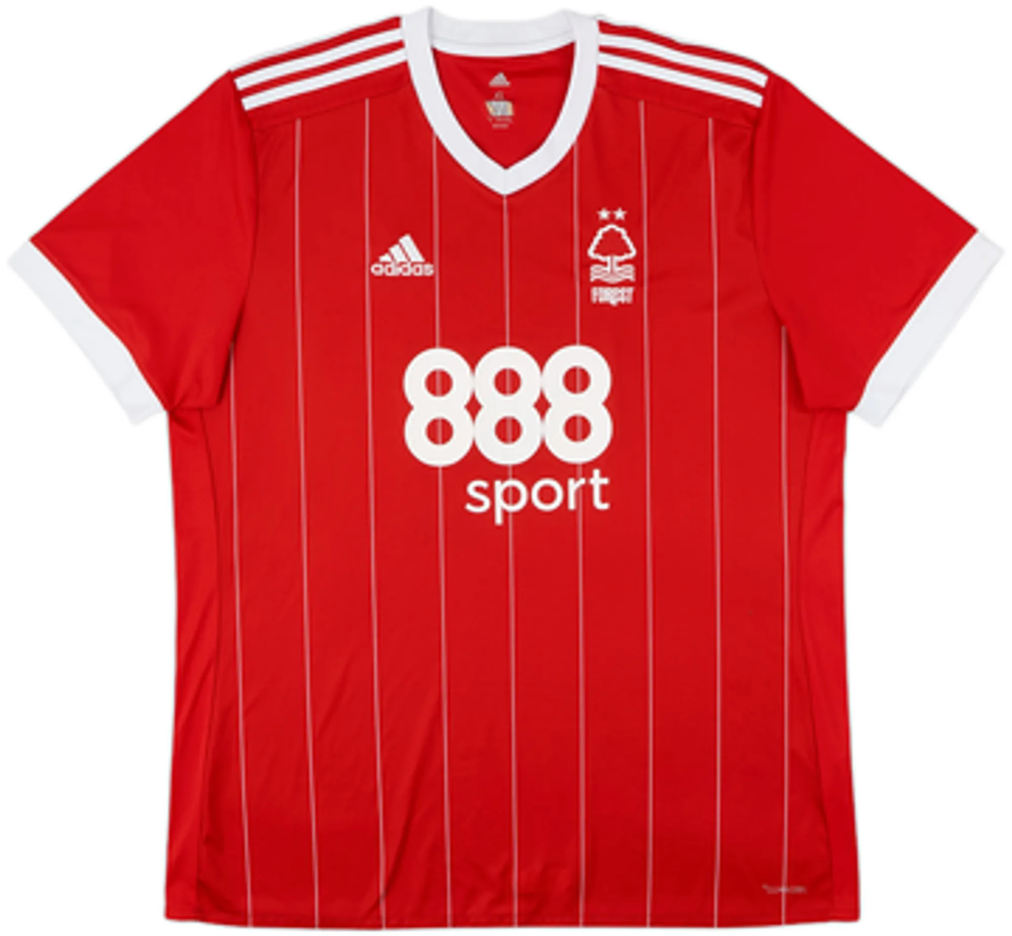 adidas Nottingham Forest Mens SS Home Shirt 2013/14