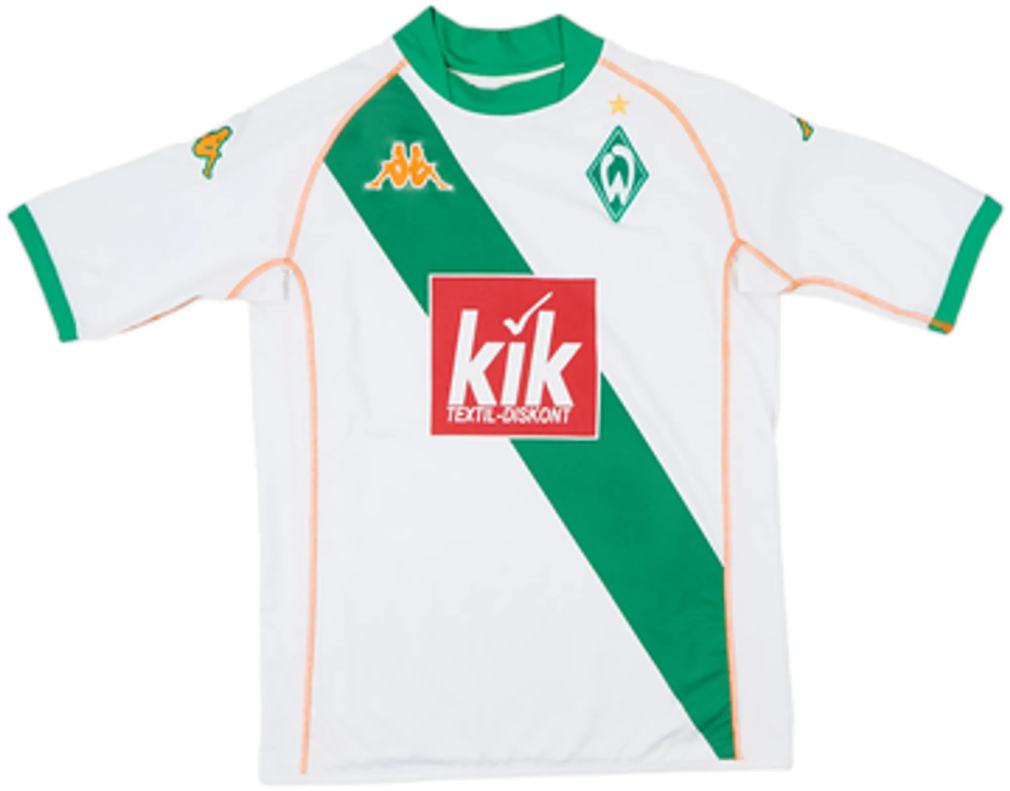 Kappa Werder Bremen Mens SS Away Shirt 2004/05