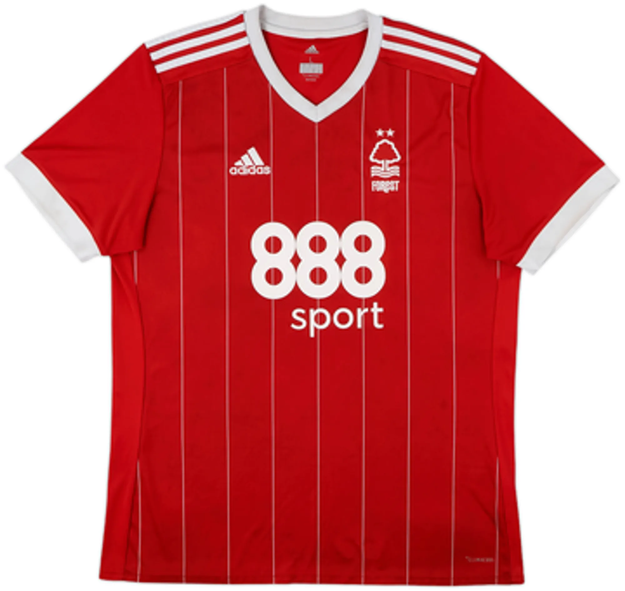 adidas Nottingham Forest Mens SS Home Shirt 2017/18