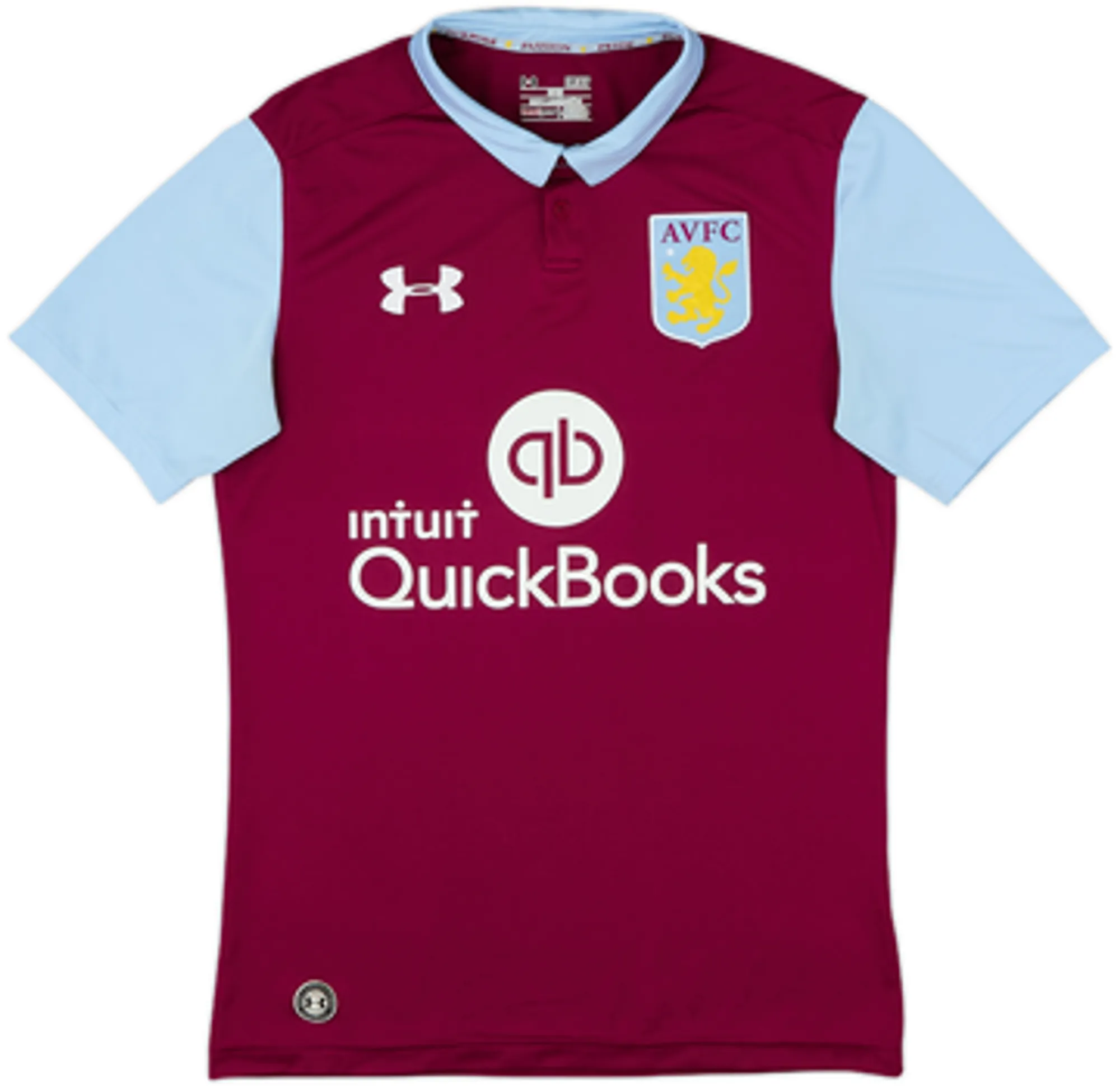 Under Armour Aston Villa Mens SS Home Shirt 2016/17
