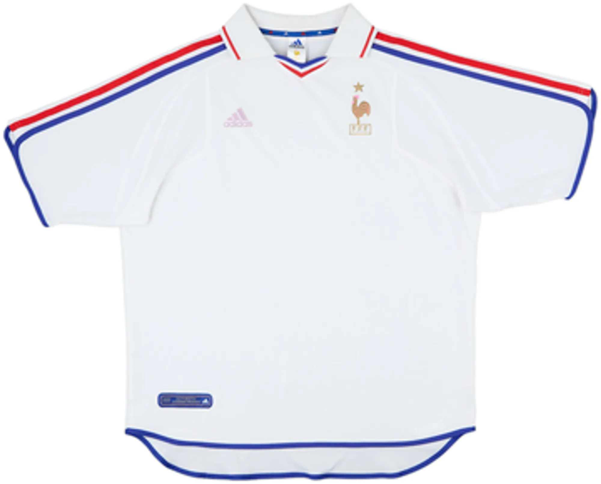 adidas France Mens SS Away Shirt 2000