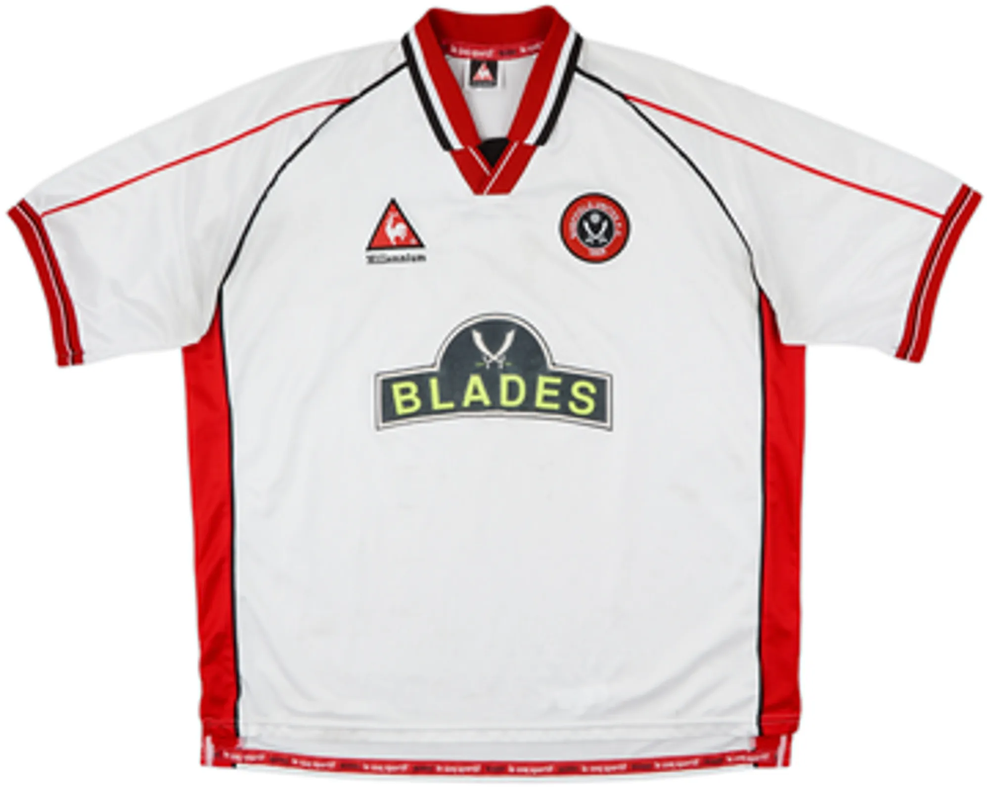 LeCoqSportif Sheffield United Mens SS Away Shirt 1999/00