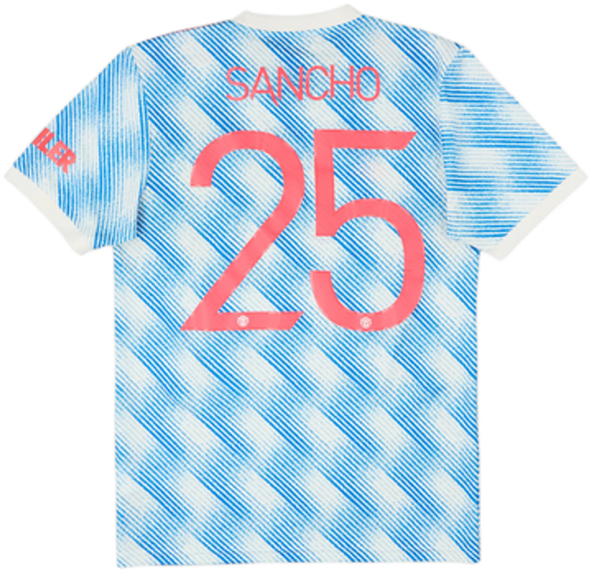 2021-22 Manchester United Away Shirt Sancho #25 - 6/10 - (S)