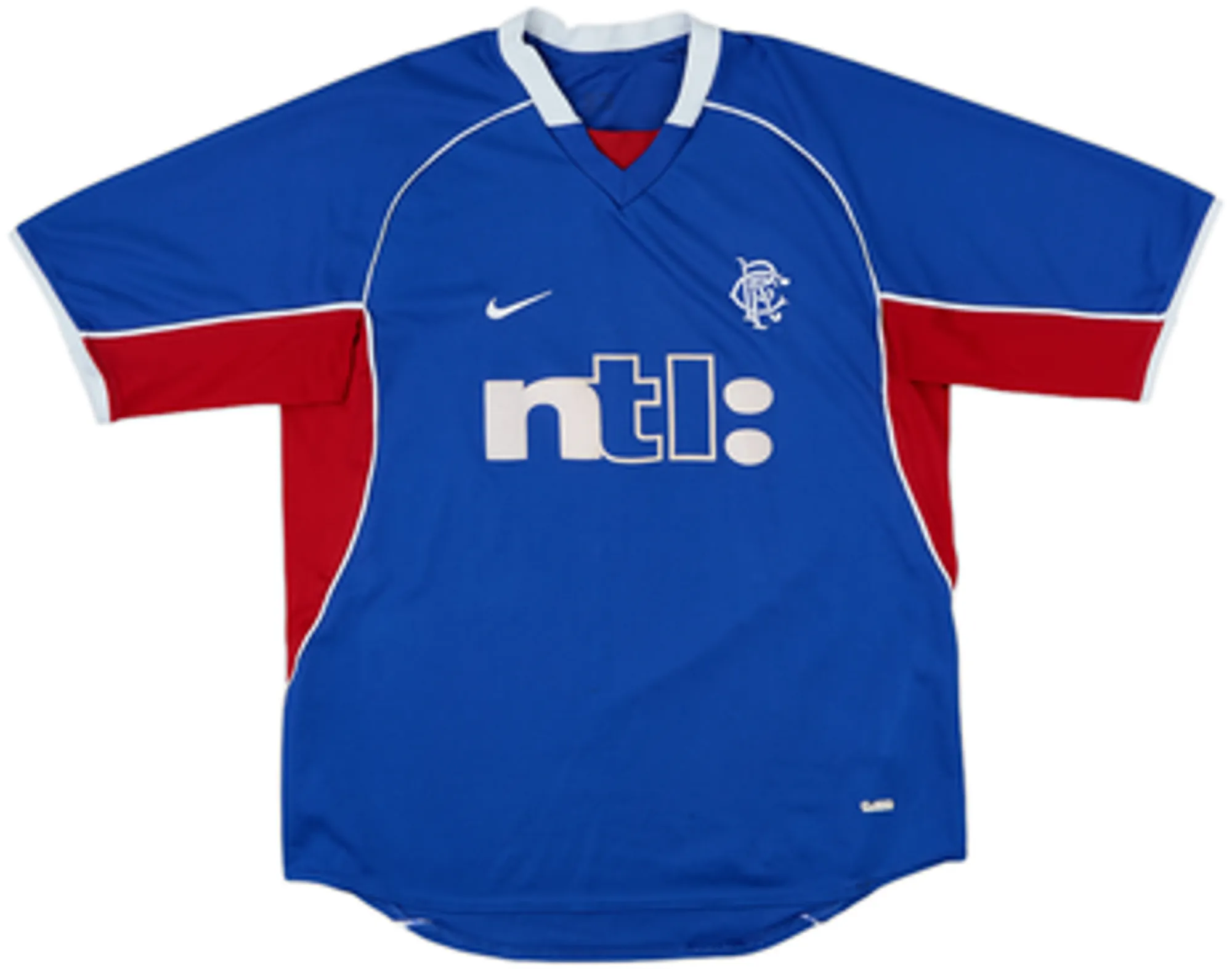 Nike Rangers Mens SS Home Shirt 2001/02