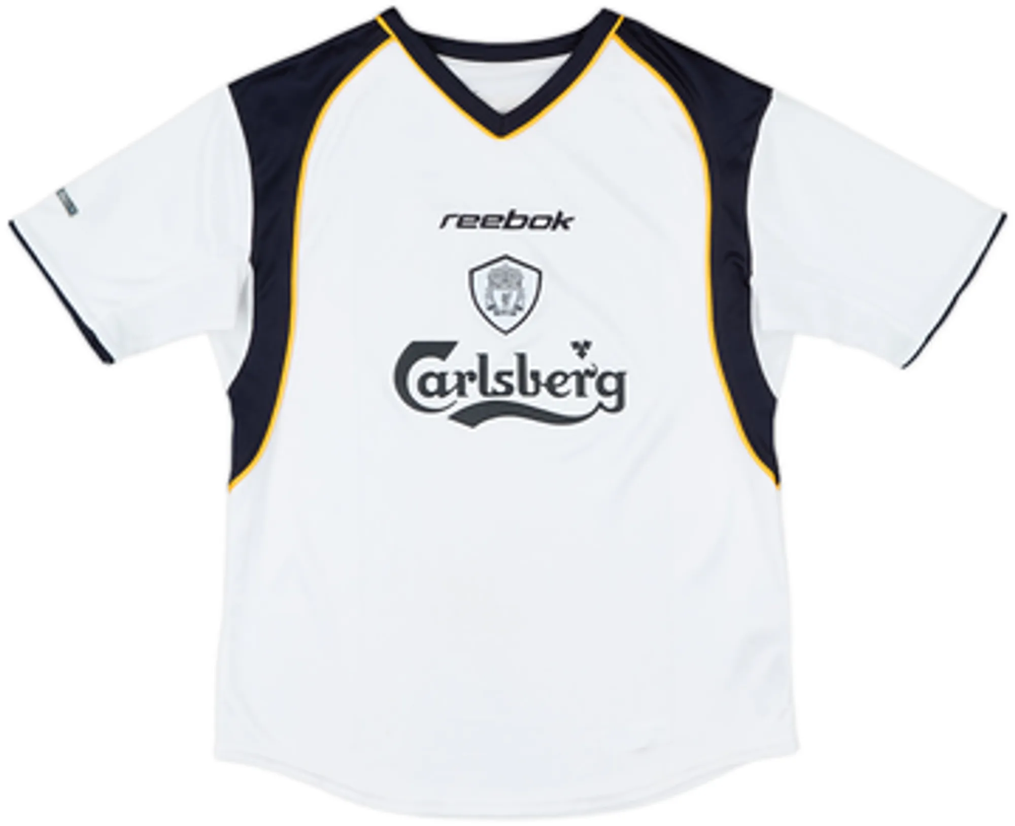Reebok Liverpool Boys SS Away Shirt 2001/03