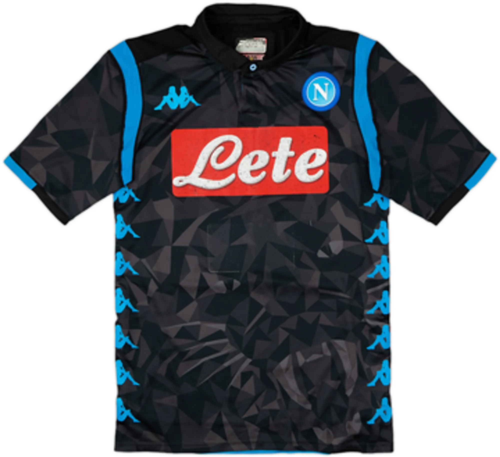 Kappa Napoli Mens SS Away Shirt 2018/19