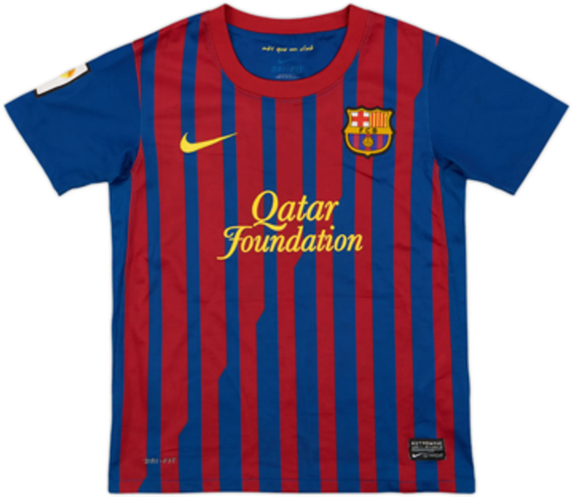 Nike Barcelona Boys SS Home Shirt 2011/12