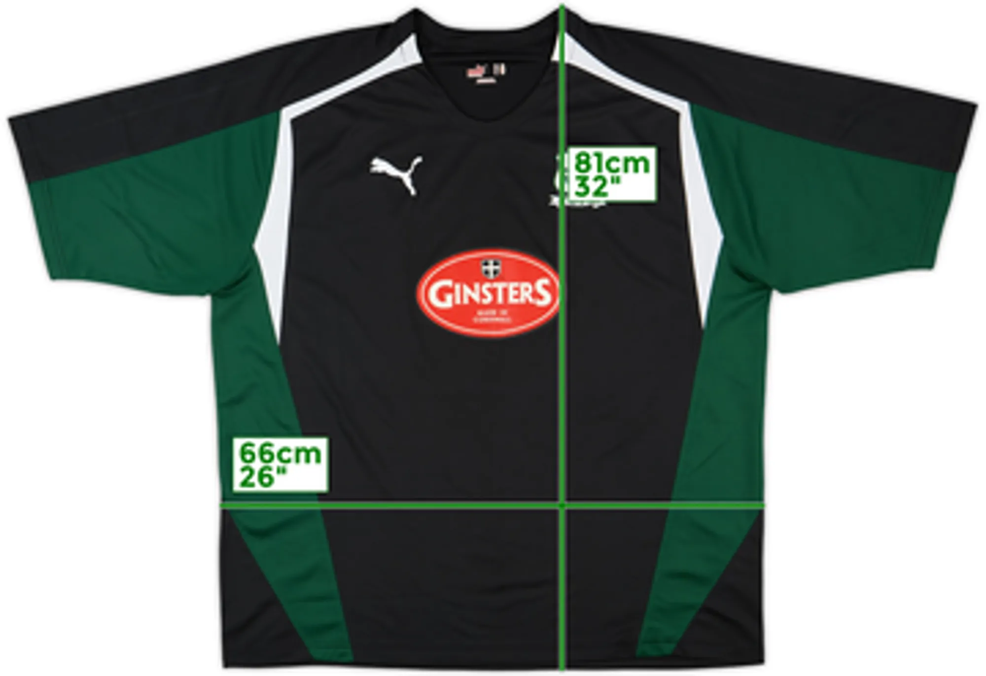 Puma Plymouth Argyle Mens SS Away Shirt 2006/07
