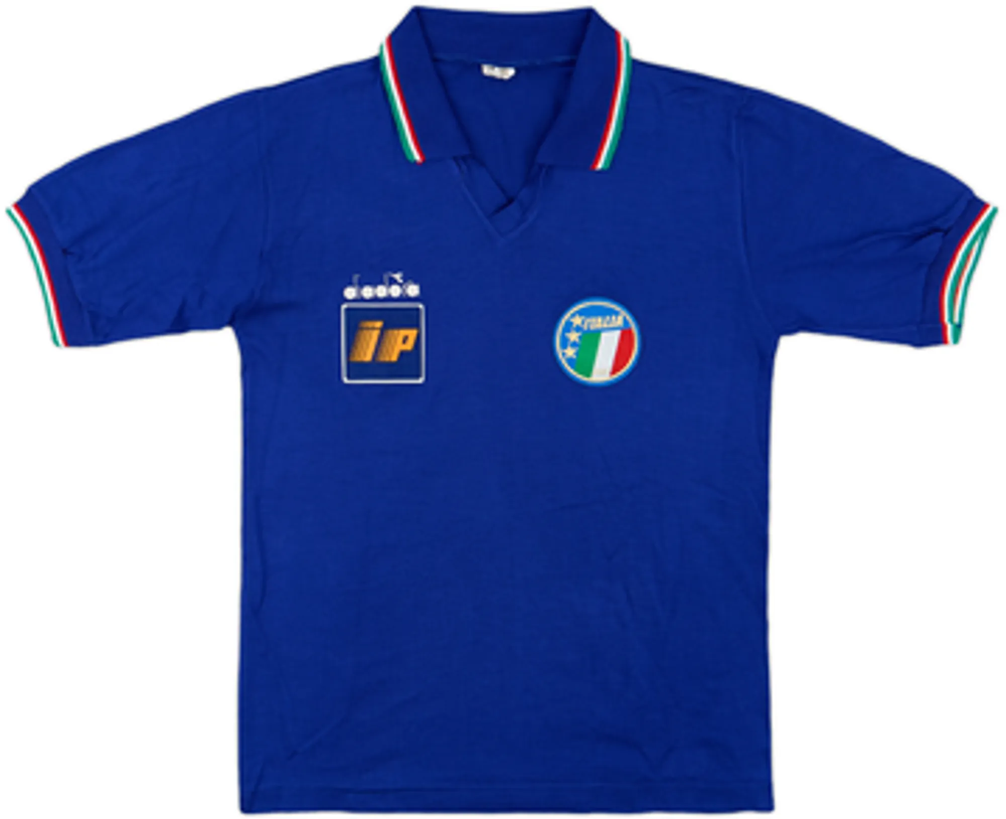 Diadora Italy Boys SS Home Shirt 1986
