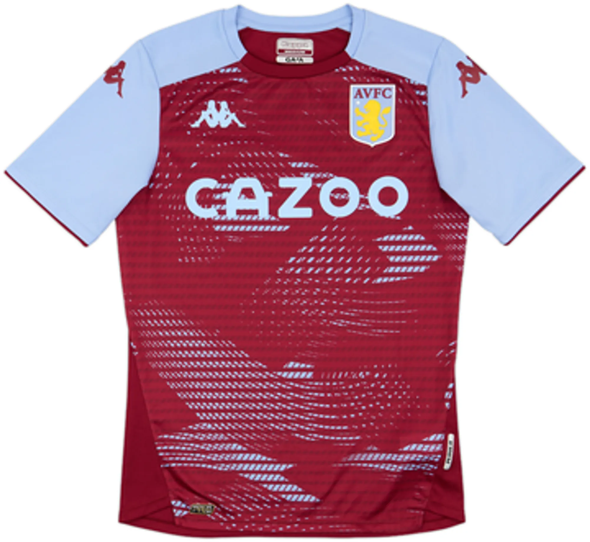Kappa Aston Villa Mens SS Home Shirt 2021/22