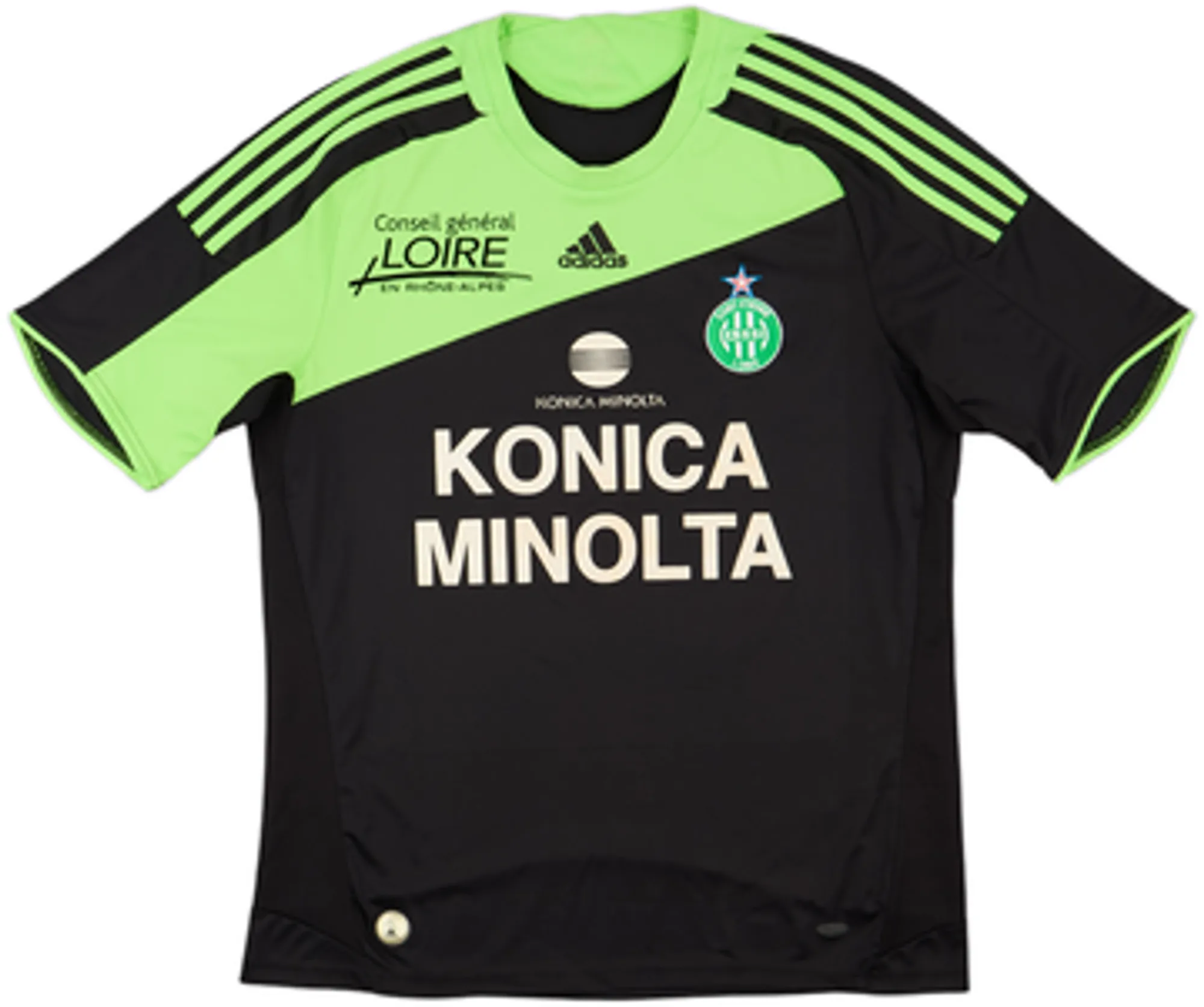 adidas Saint Etienne Mens SS Away Shirt 2008/09