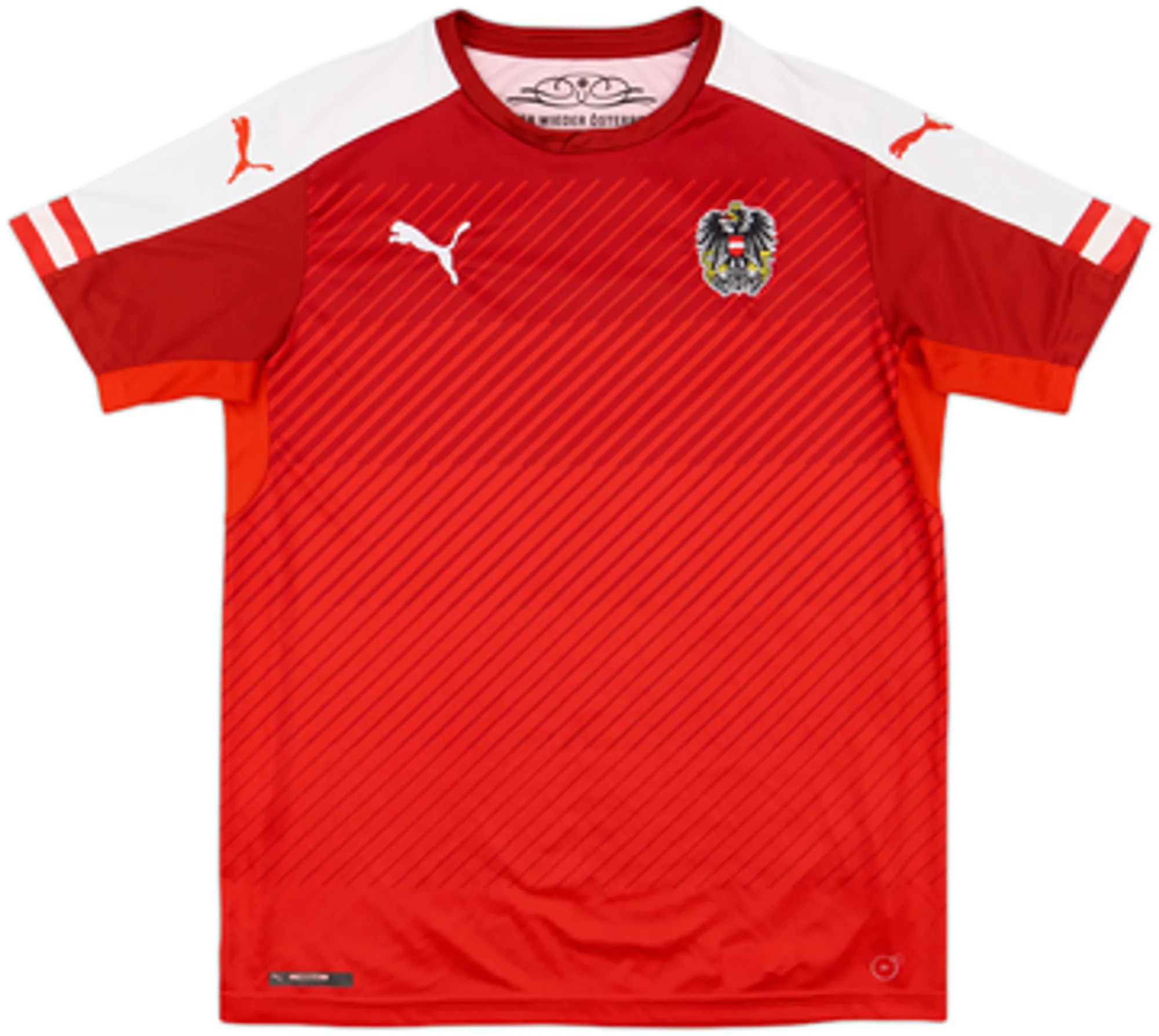 Puma Austria Boys SS Home Shirt 2016