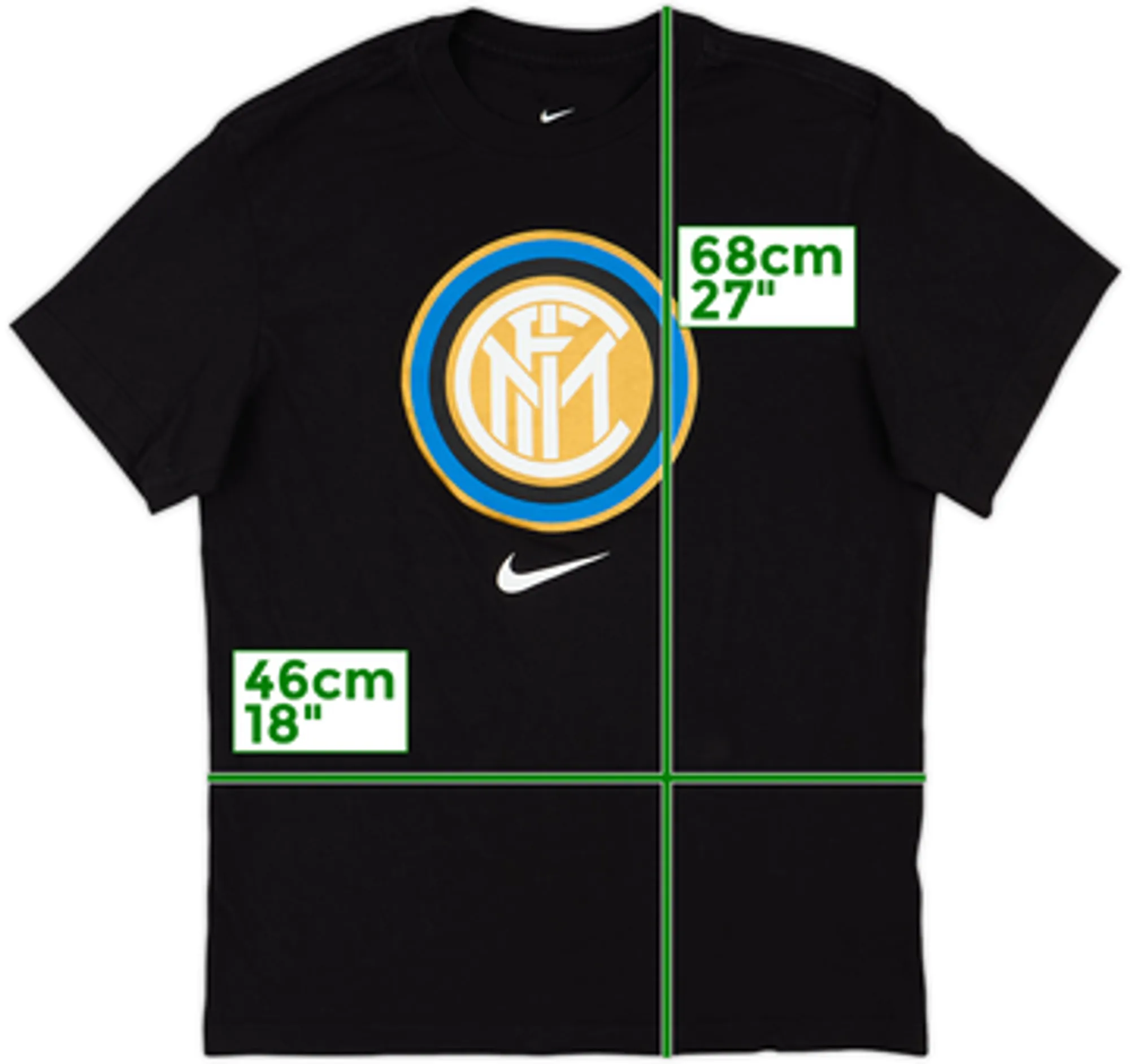 2019-20 Inter Milan Nike Cotton Tee - 5/10 - (S)