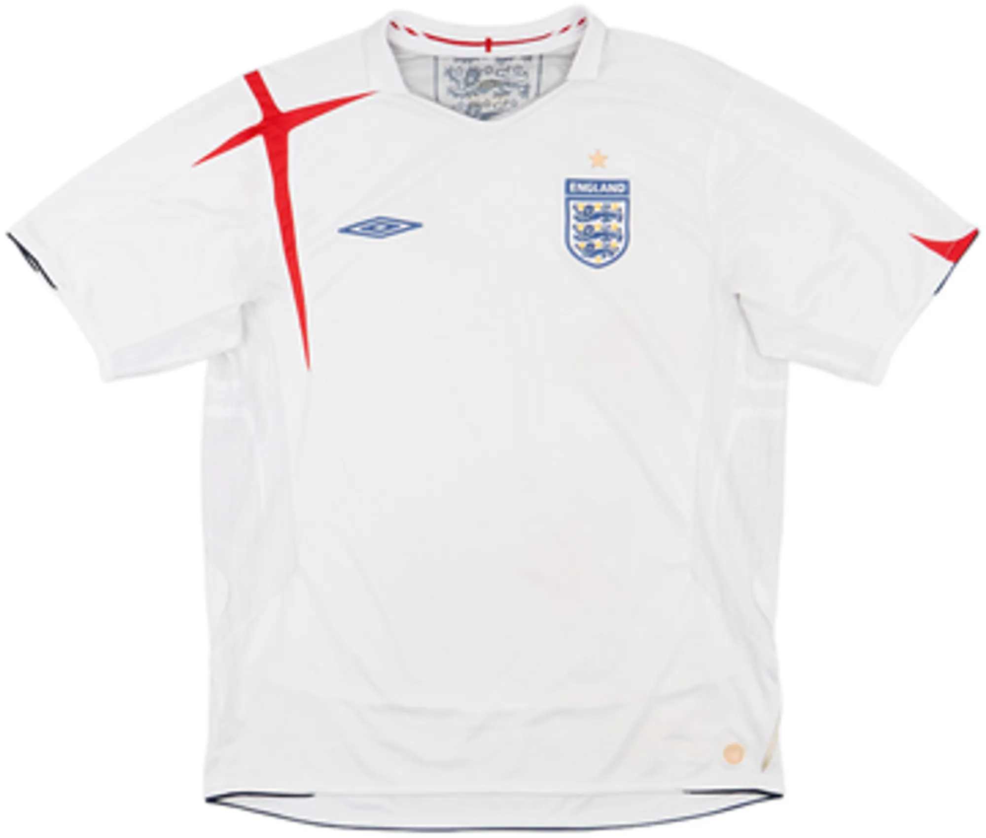 Umbro England Mens SS Home Shirt 2005