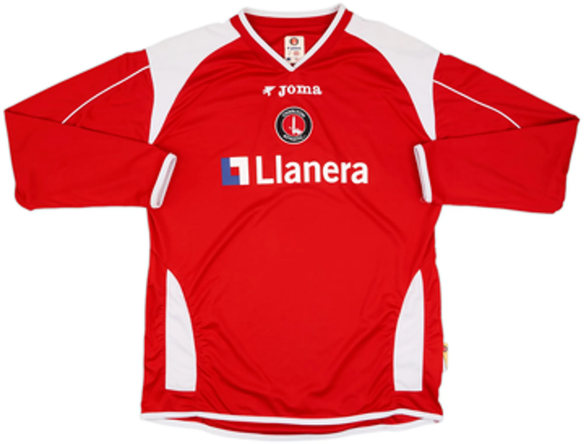 Joma Charlton Athletic Mens LS Home Shirt 2006/08