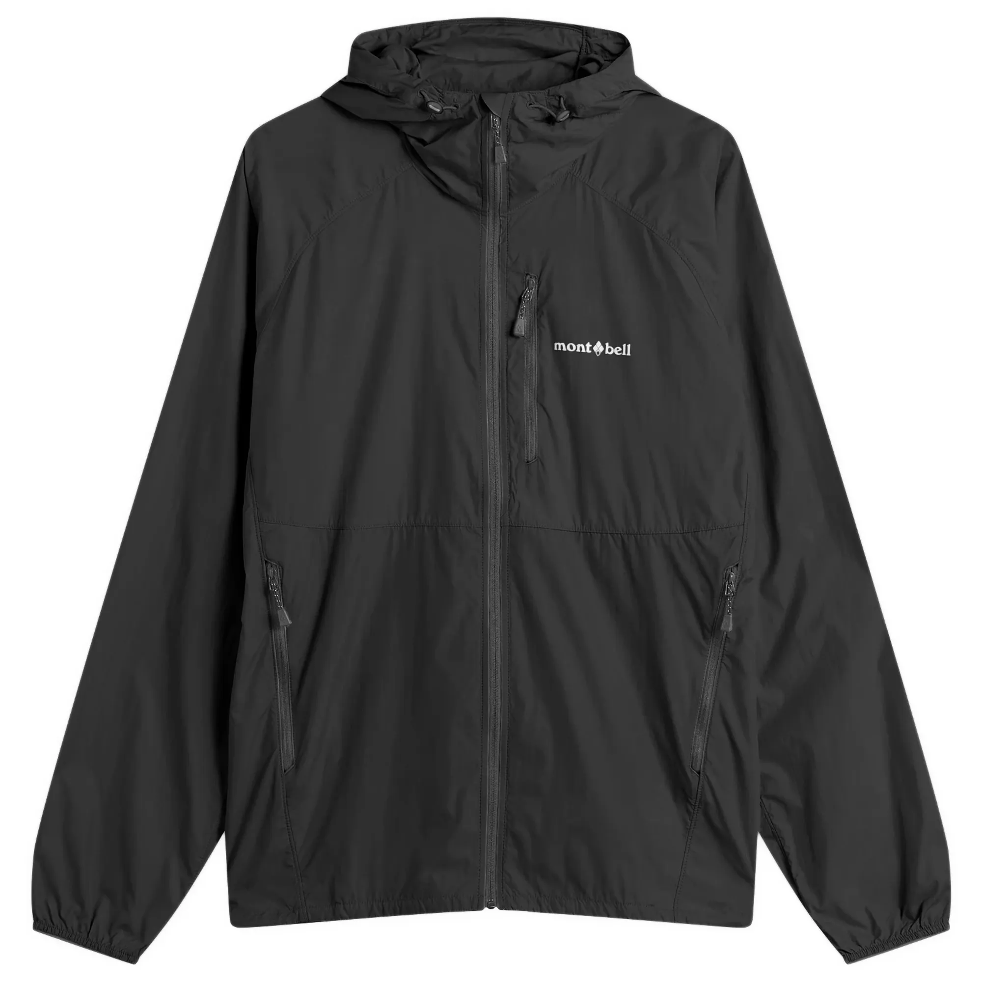 Montbell Men's Wind Blast Hooded Jacket Black