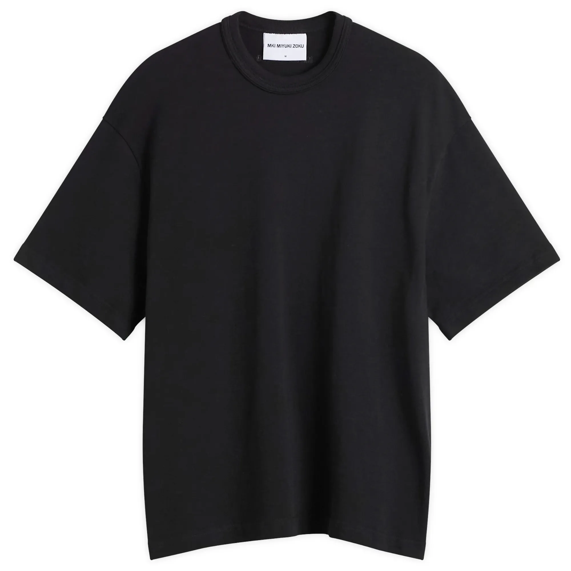 MKI Men's 220 Gsm Slub T-Shirt Black