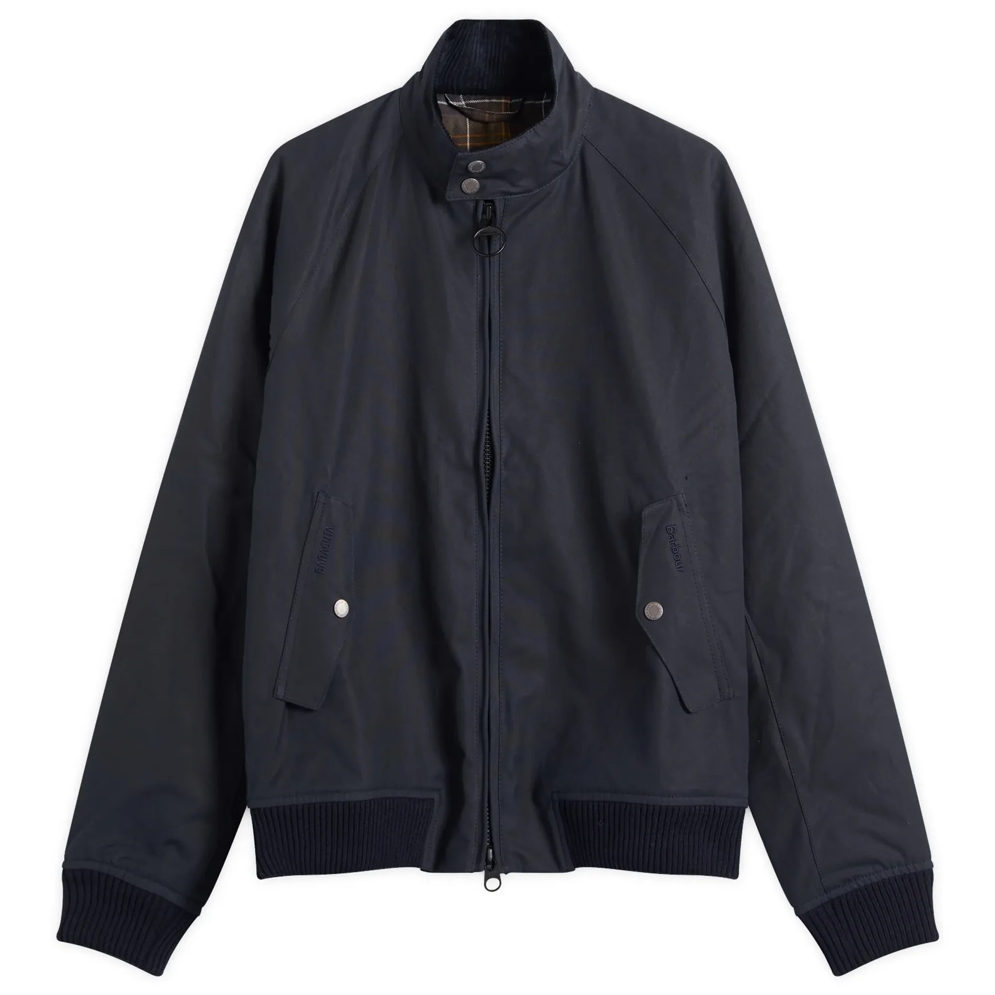 Barbour Men's x Baracuta Porton Wax Jacket Navy