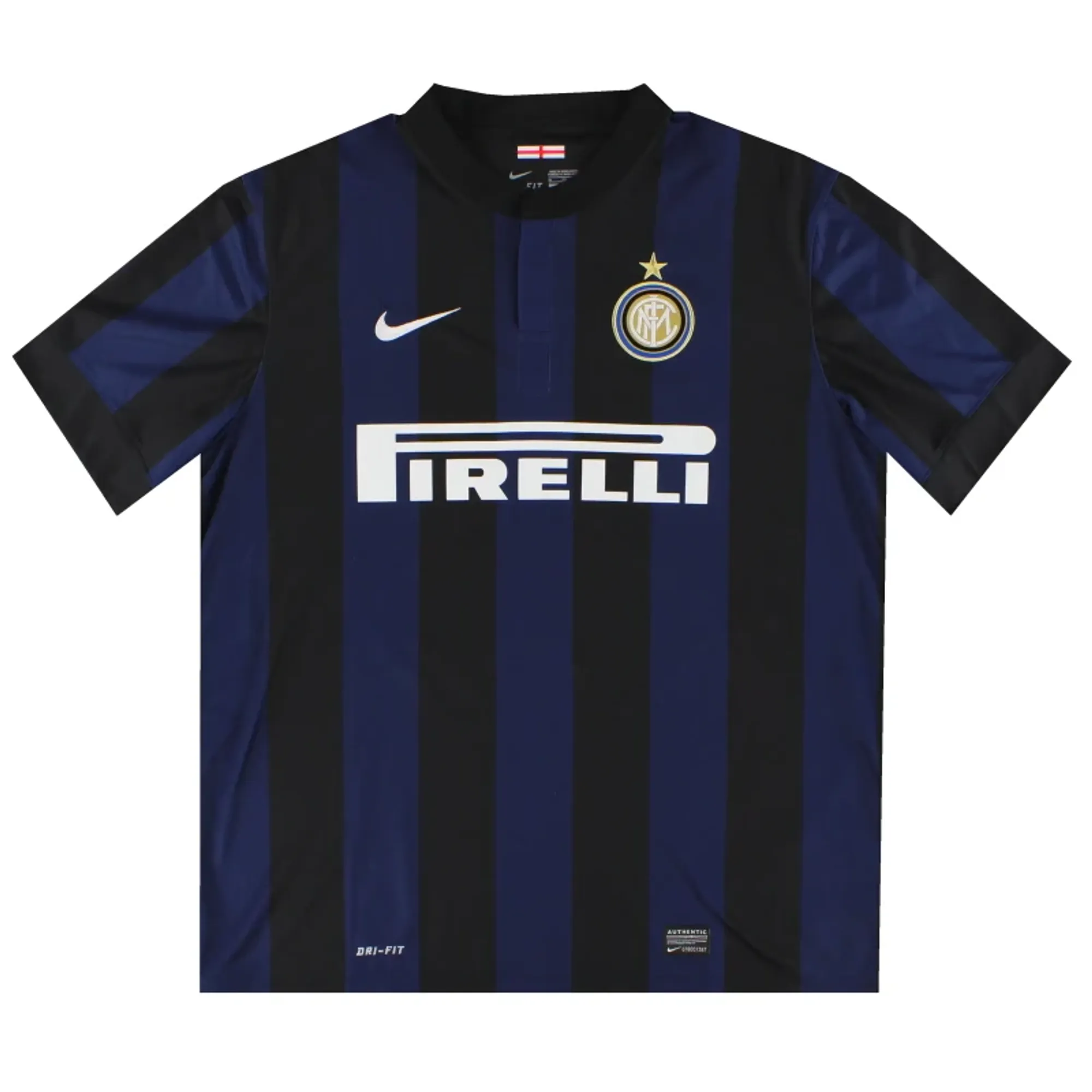 2013-14 Inter Milan Nike Home Shirt M - Inter Milan / Very good 