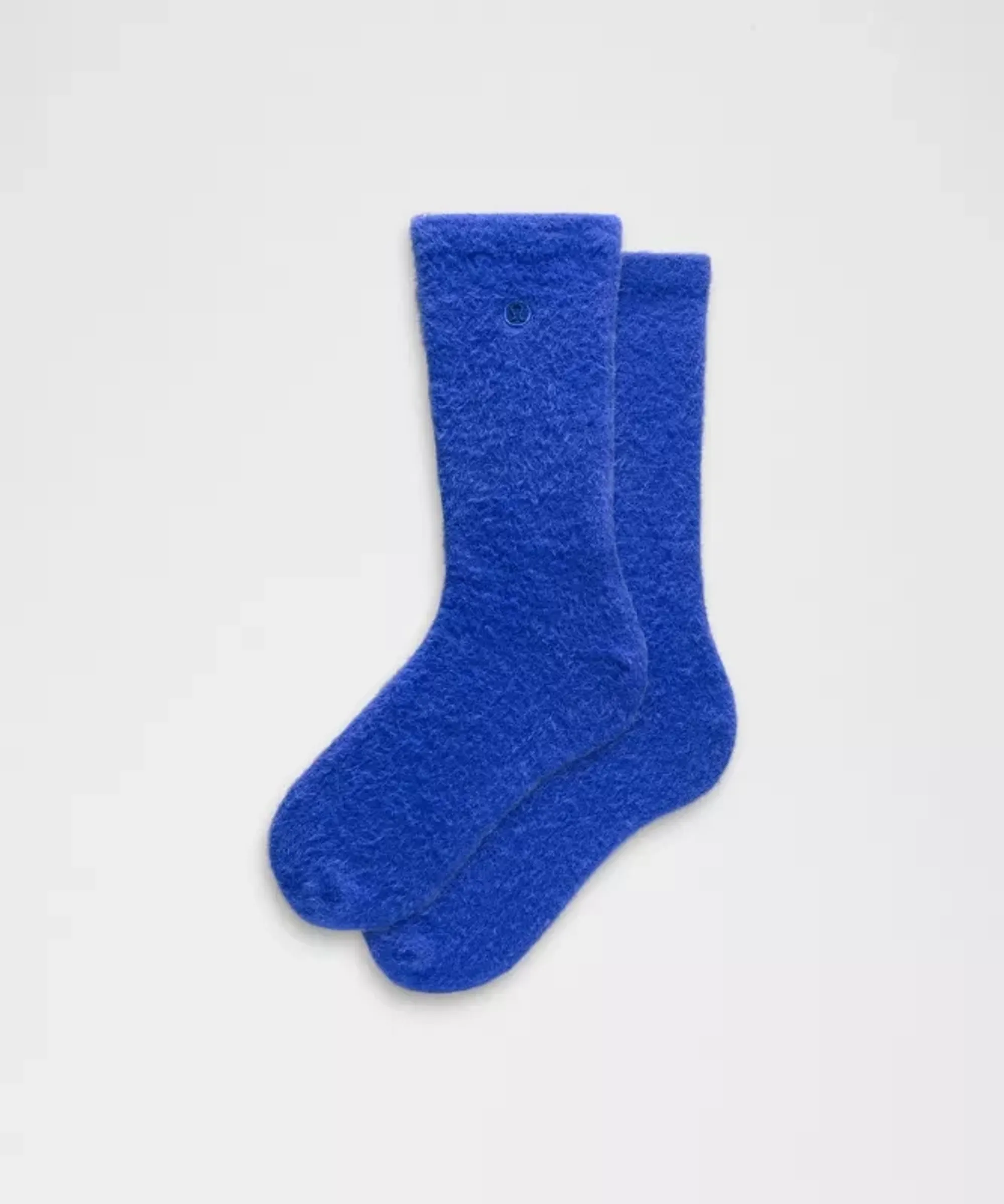 lululemon – Fuzzy Crew Socks – Color Blue – Size Large
