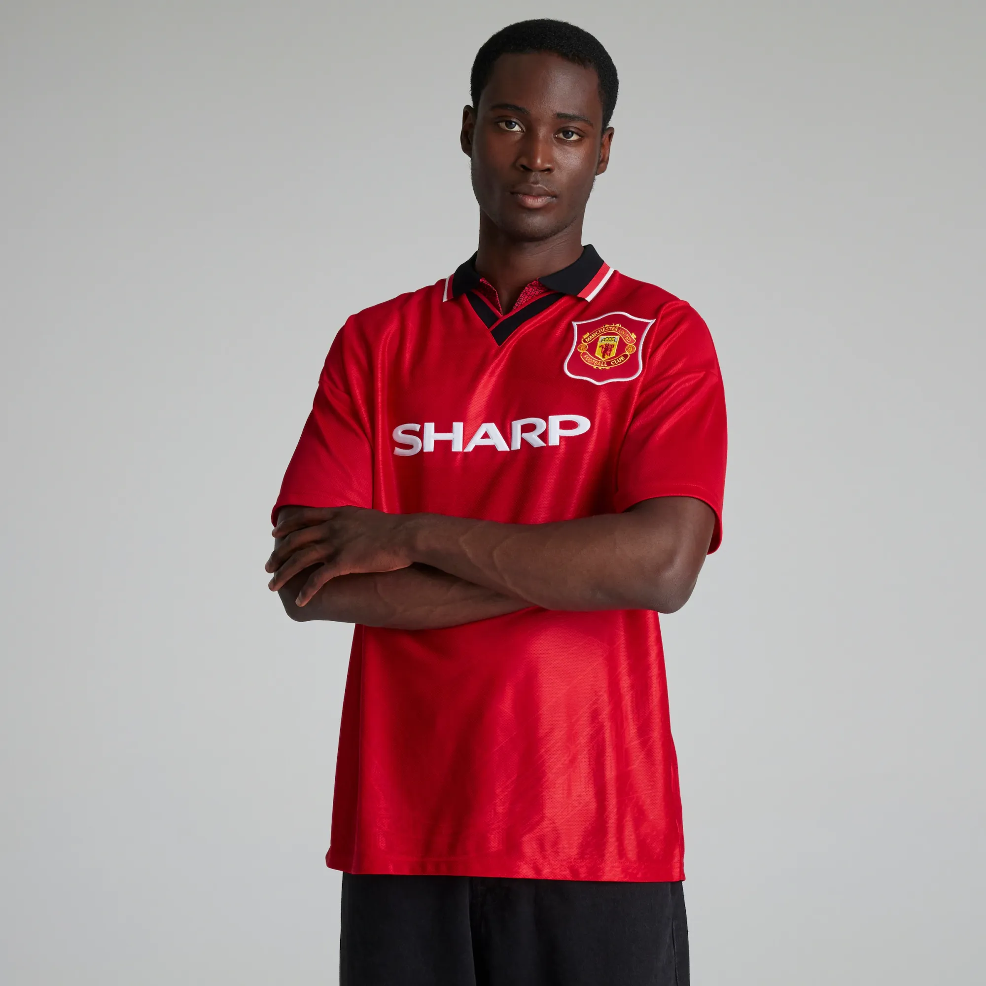  Manchester United 1994-96 Retro Home Shirt Red