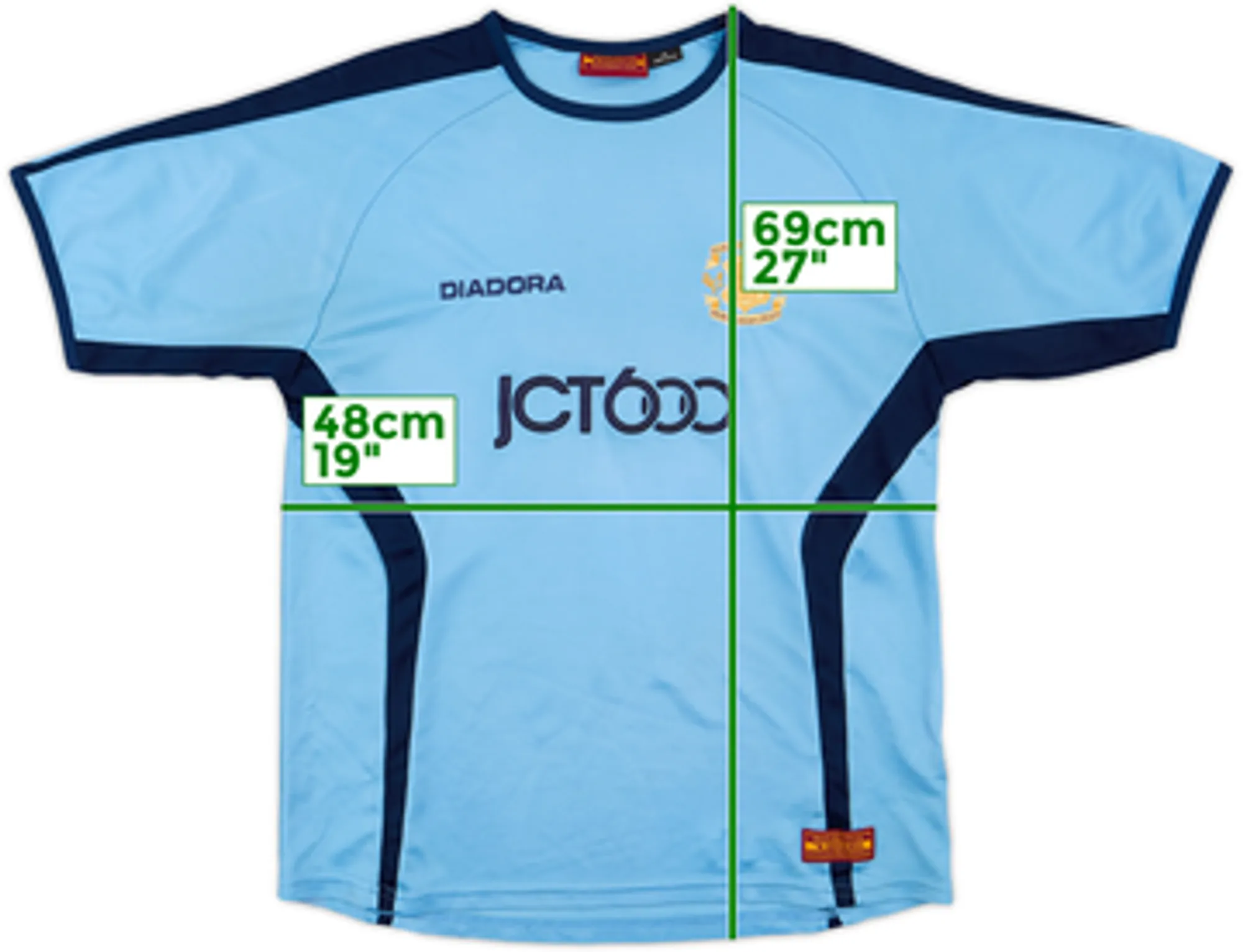 Diadora Bradford City Boys SS Away Shirt 2003/04