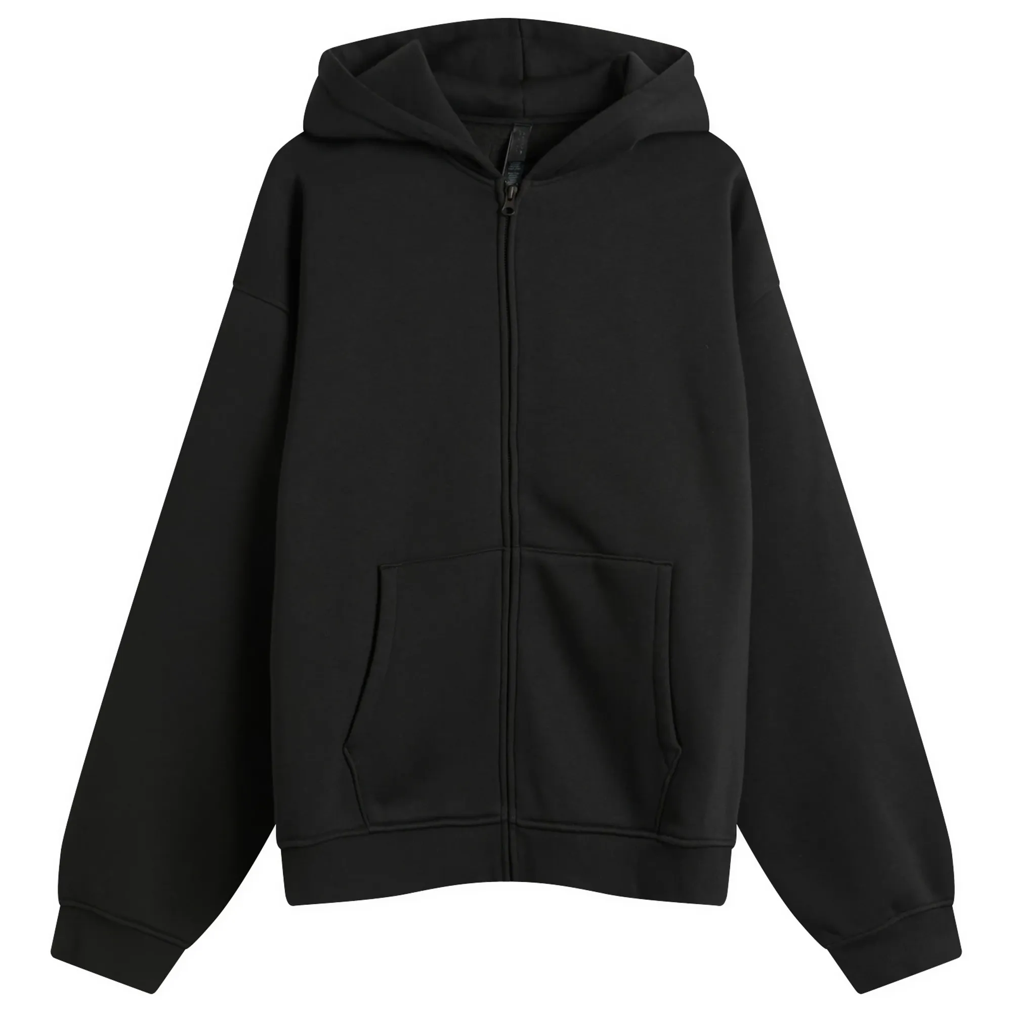 SKIMS Men's Zip Hoodie Washed Onyx