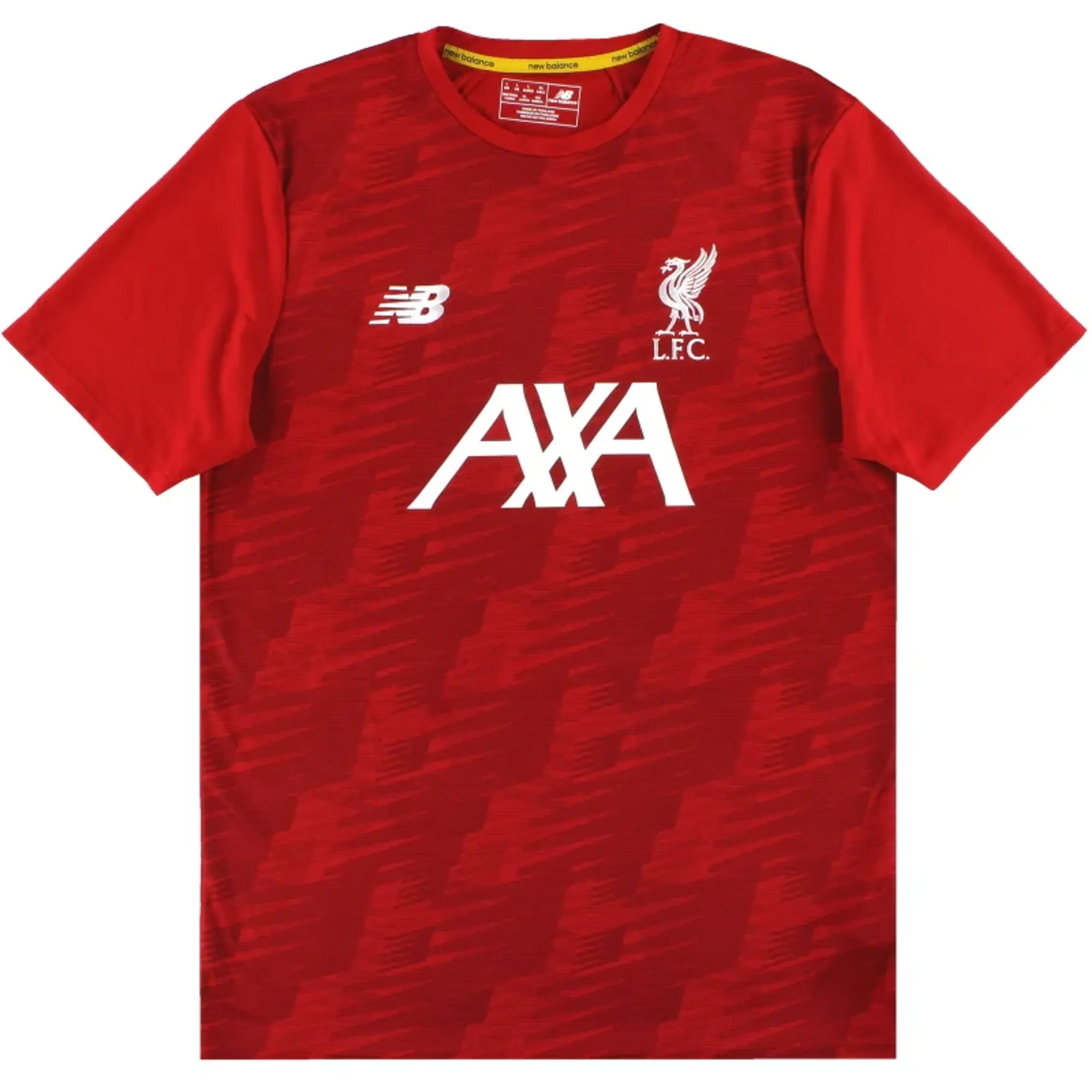 2019-20 Liverpool New Balance Training Shirt XL - Liverpool / Excellent 
