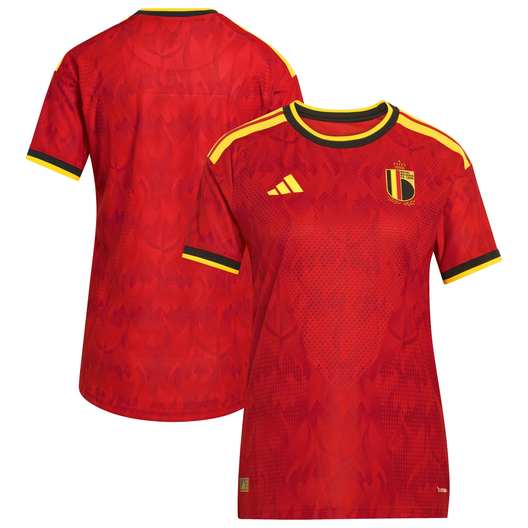 Belgium adidas Home Authentic Shirt 2026 - Womens