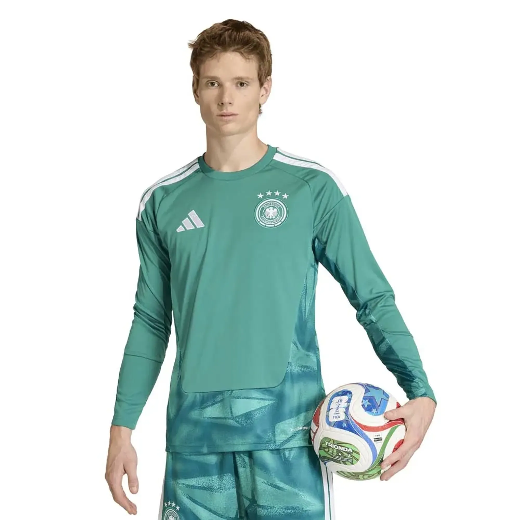 Germany National Team adidas Home Goalkeeper Shirt 2026 - Long Sleeve