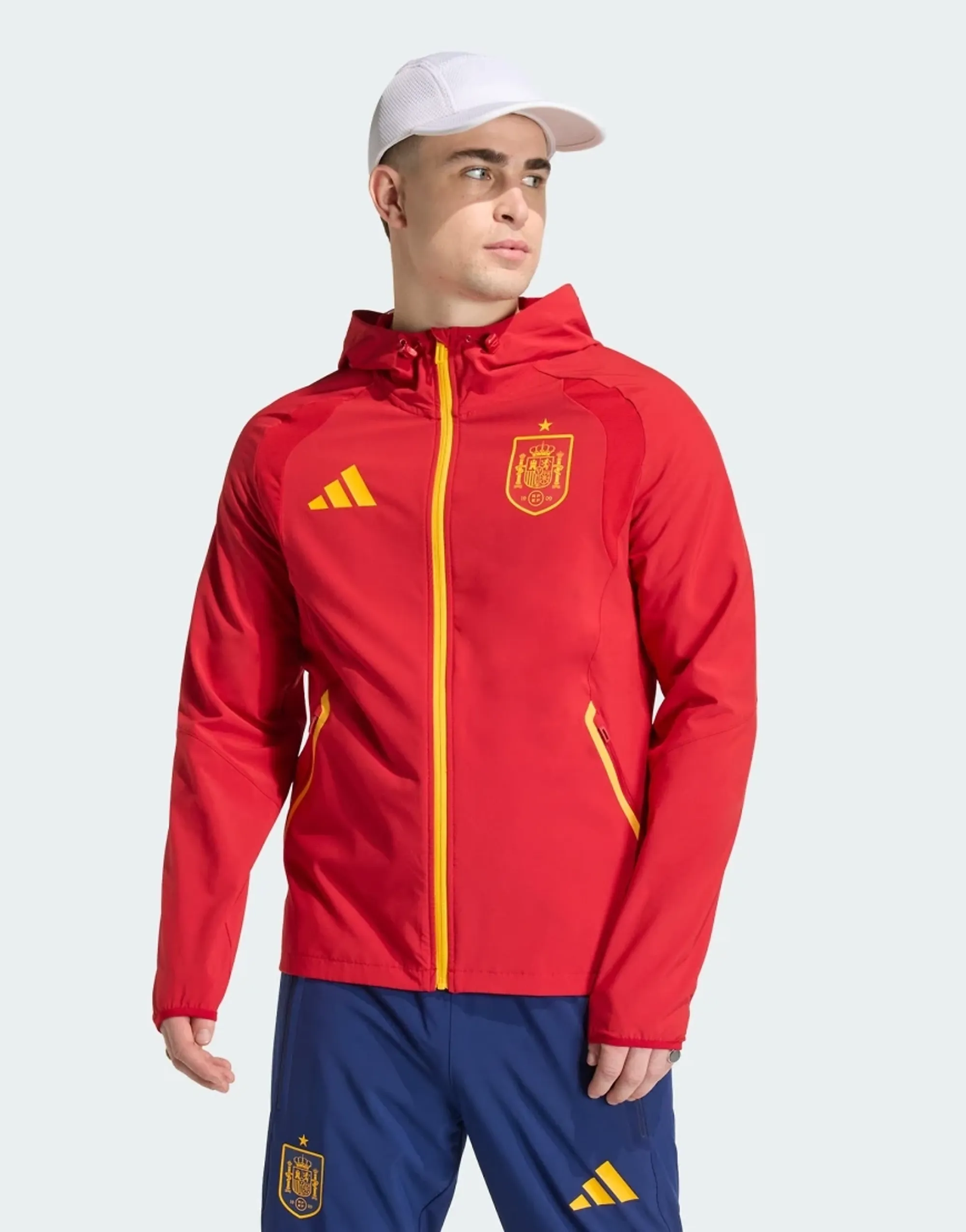Spain adidas Tiro Travel Windbreaker Jacket - Red