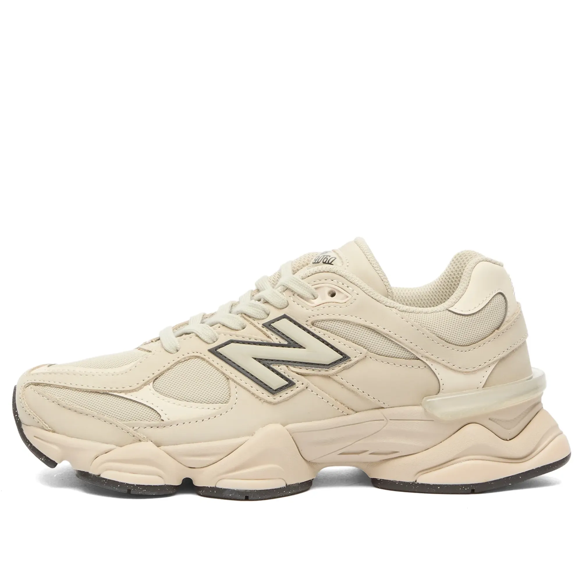 New Balance Unisex 9060 in Grey/Beige Suede/Mesh