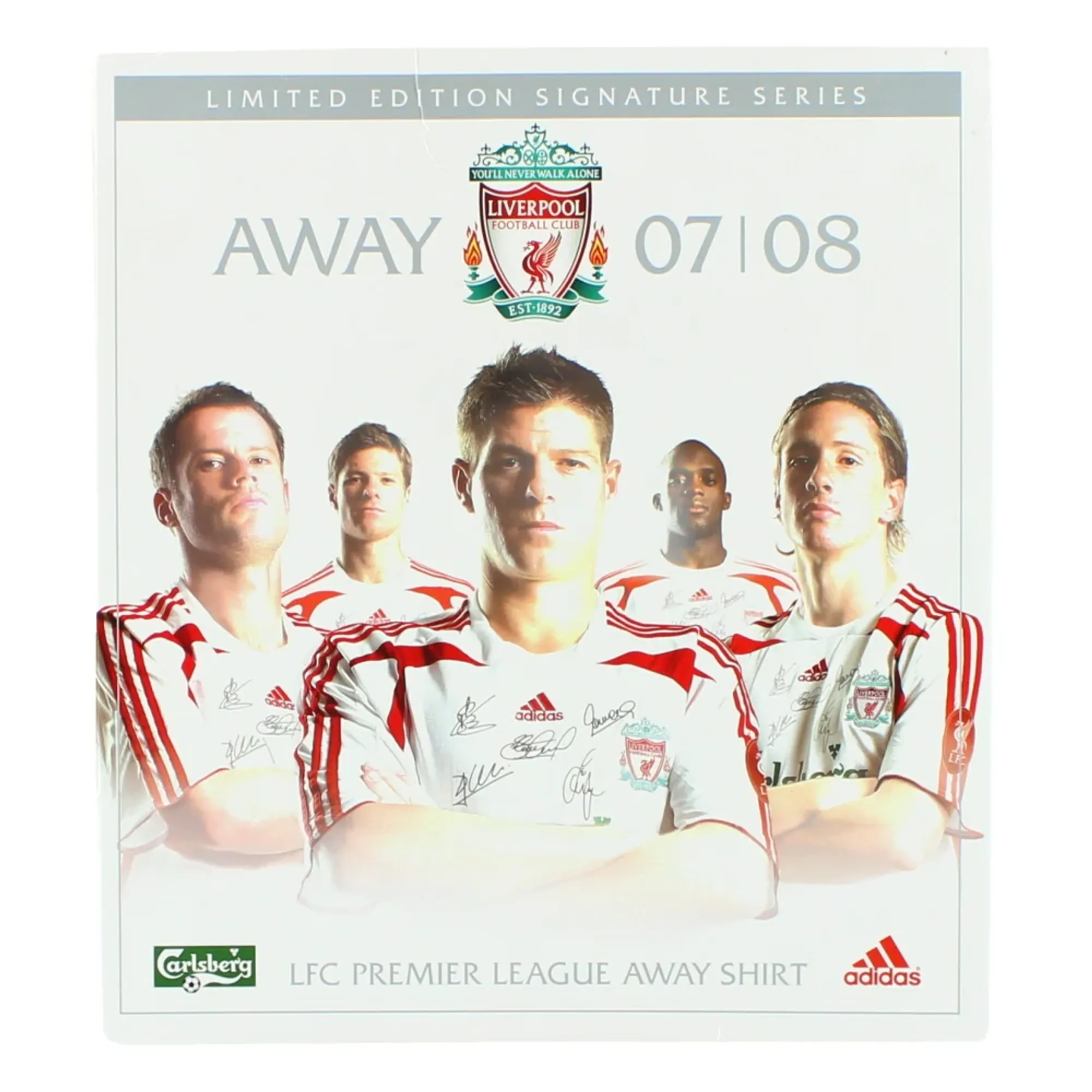 2007-08 Liverpool adidas Limited Edition 'Signature Series' Away Shirt *In Box* - Liverpool / In Box 