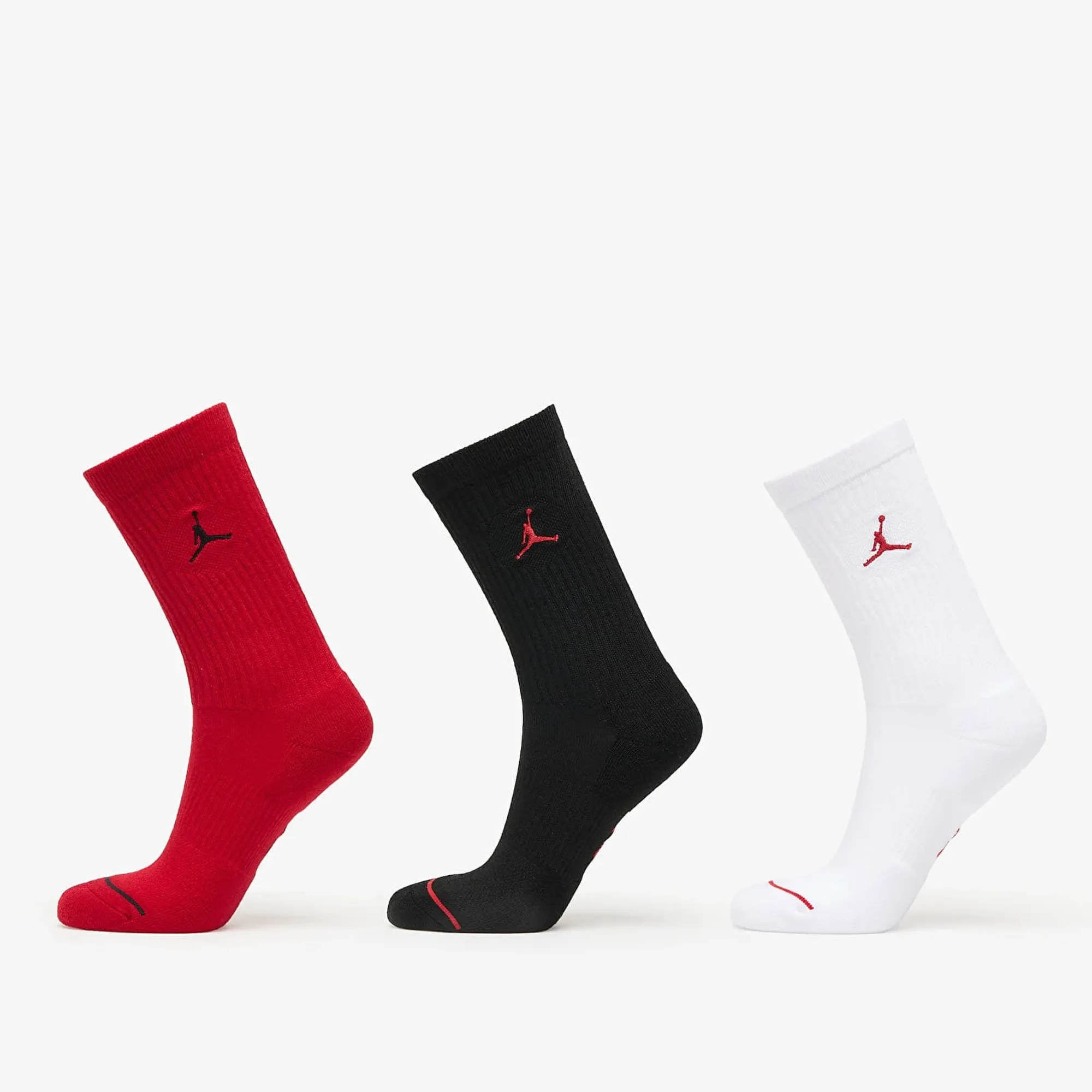 Jordan Everyday Crew Socks 3-Pack Multi-Color S