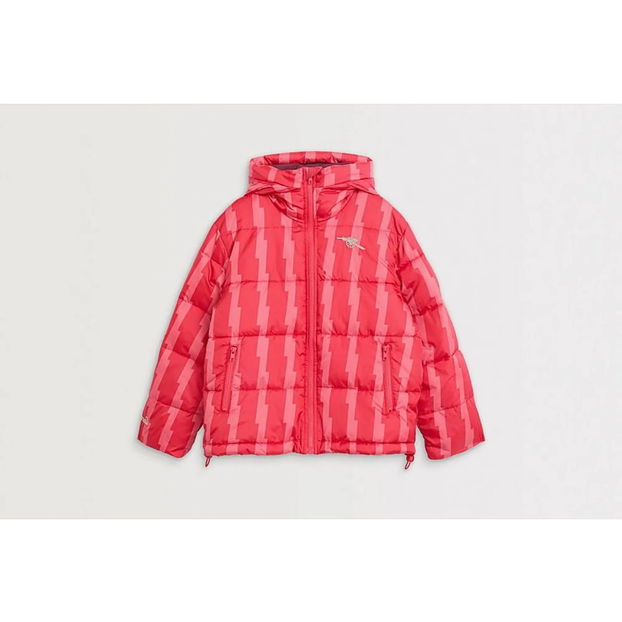 Arsenal Classics Kids Lightning Bolt Puffer Jacket, Red
