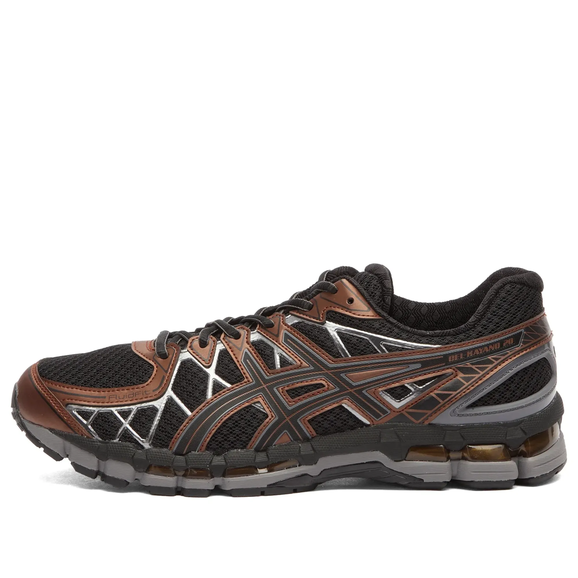 Asics GEL-Kayano 20 Sneaker Black/Reddish Brown