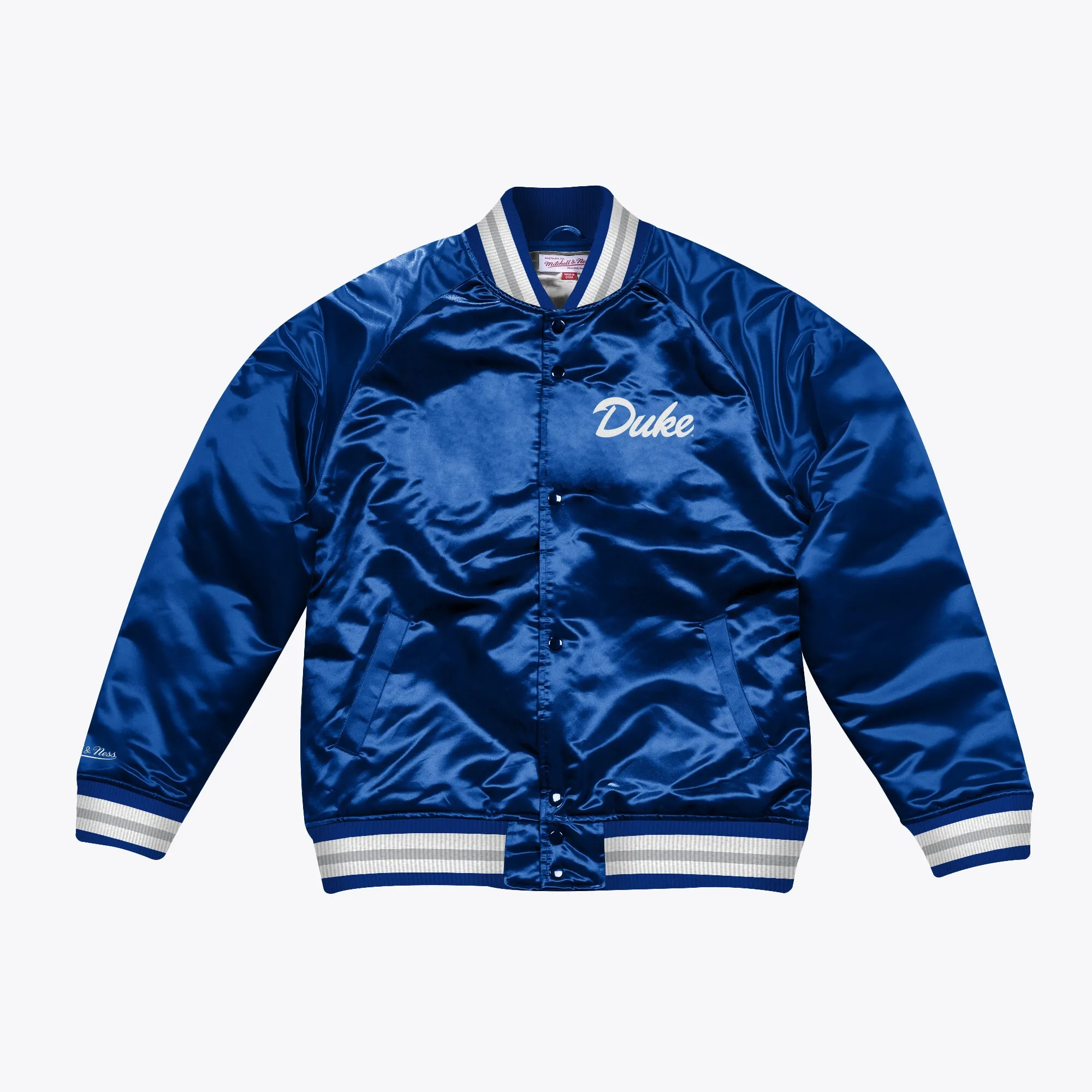 Duke Blue Devils Mitchell & Ness Satin Jacket