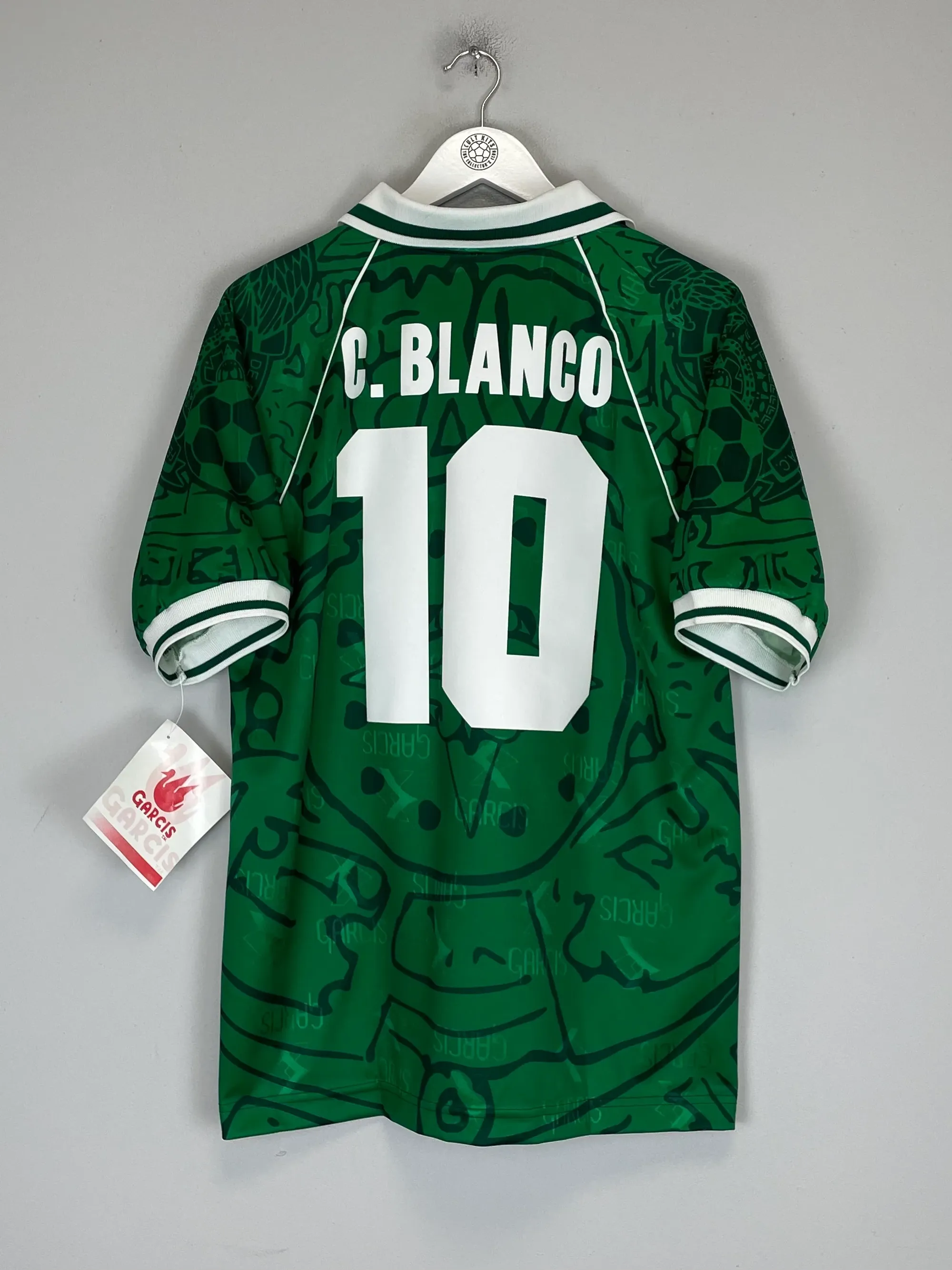 1999/00 MEXICO C.BLANCO #10 *BNWT* HOME SHIRT (M) GARCIS | CULT KITS