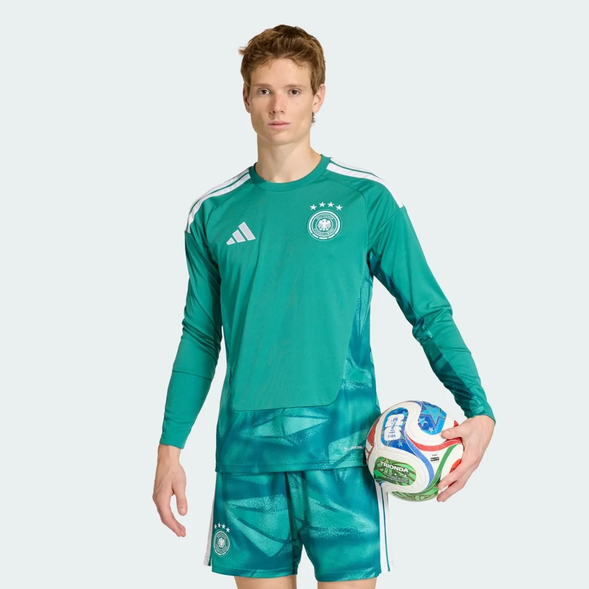adidas Germany 26 Home Replica Goalkeeper Long Sleeve Jersey