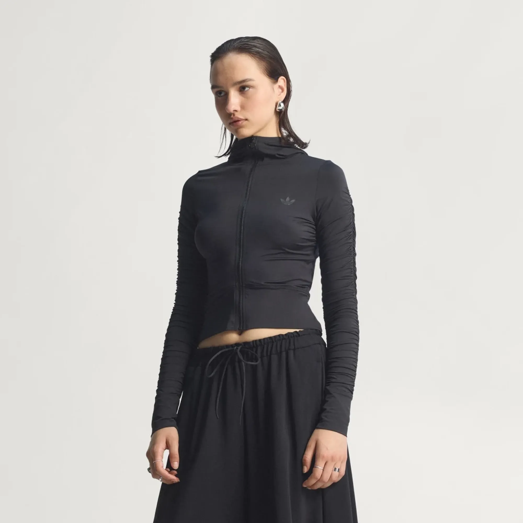 adidas Ruched Track Top