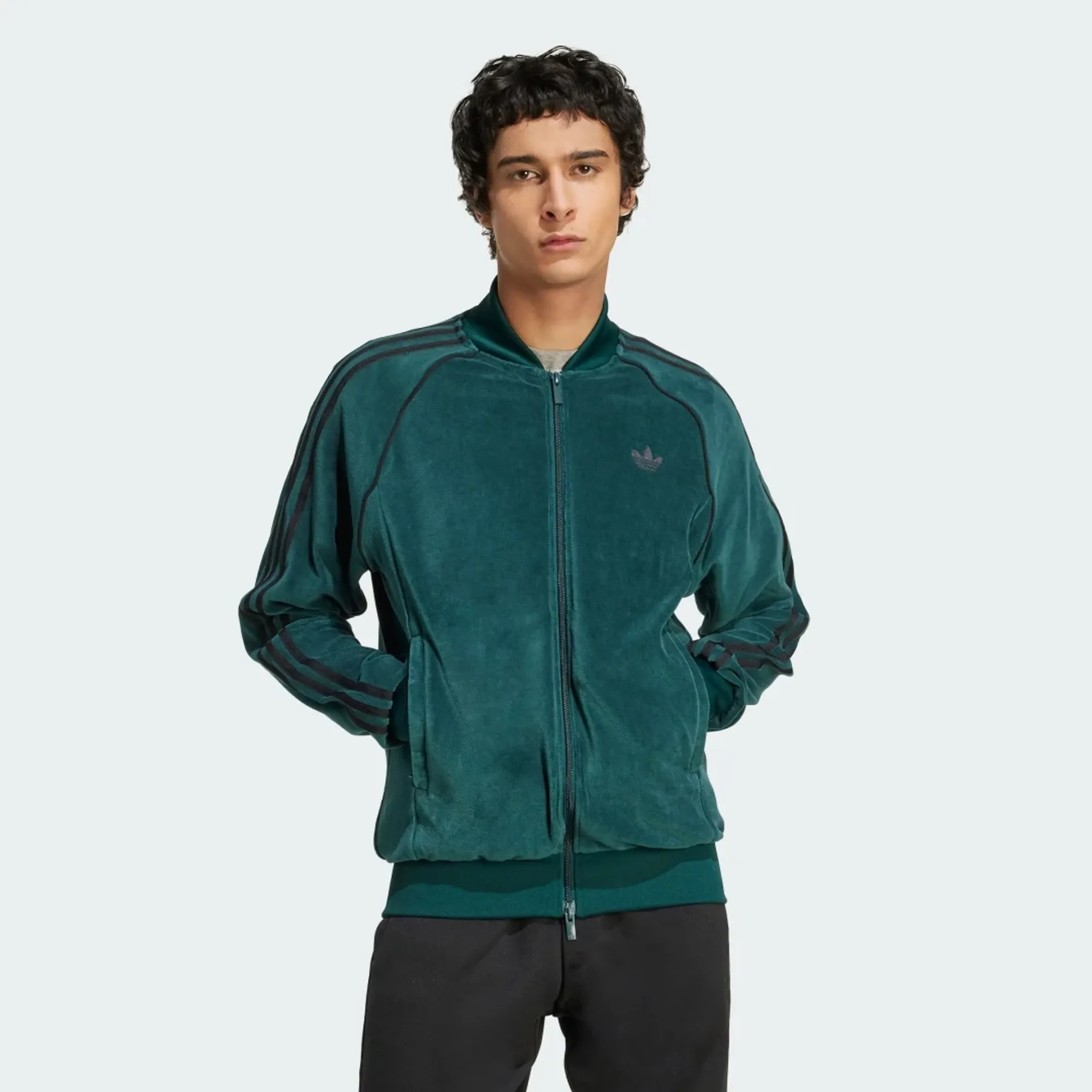 adidas SST Adicolor Velour Track Top