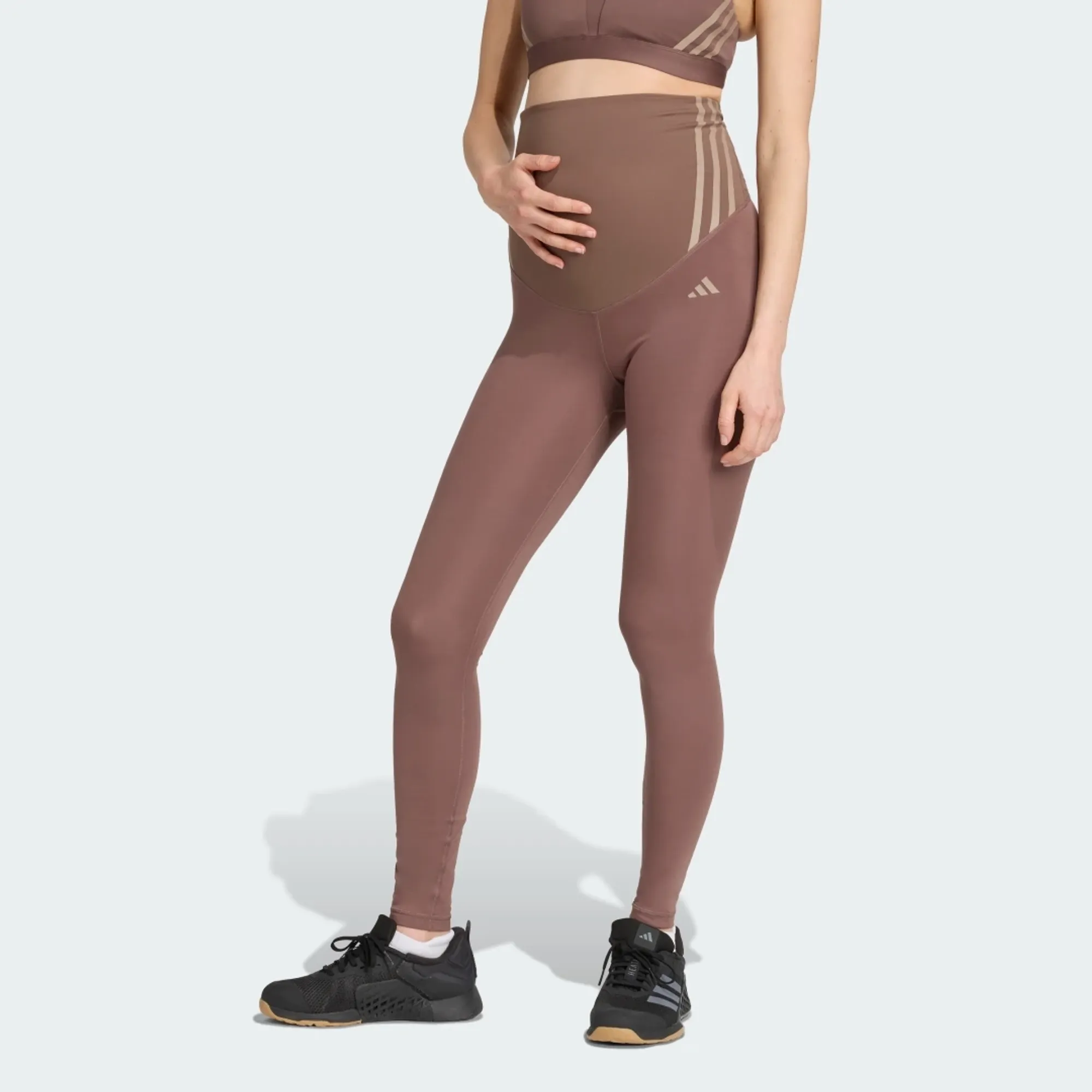 adidas Optimé Essentials Full-Length Leggings (Maternity)
